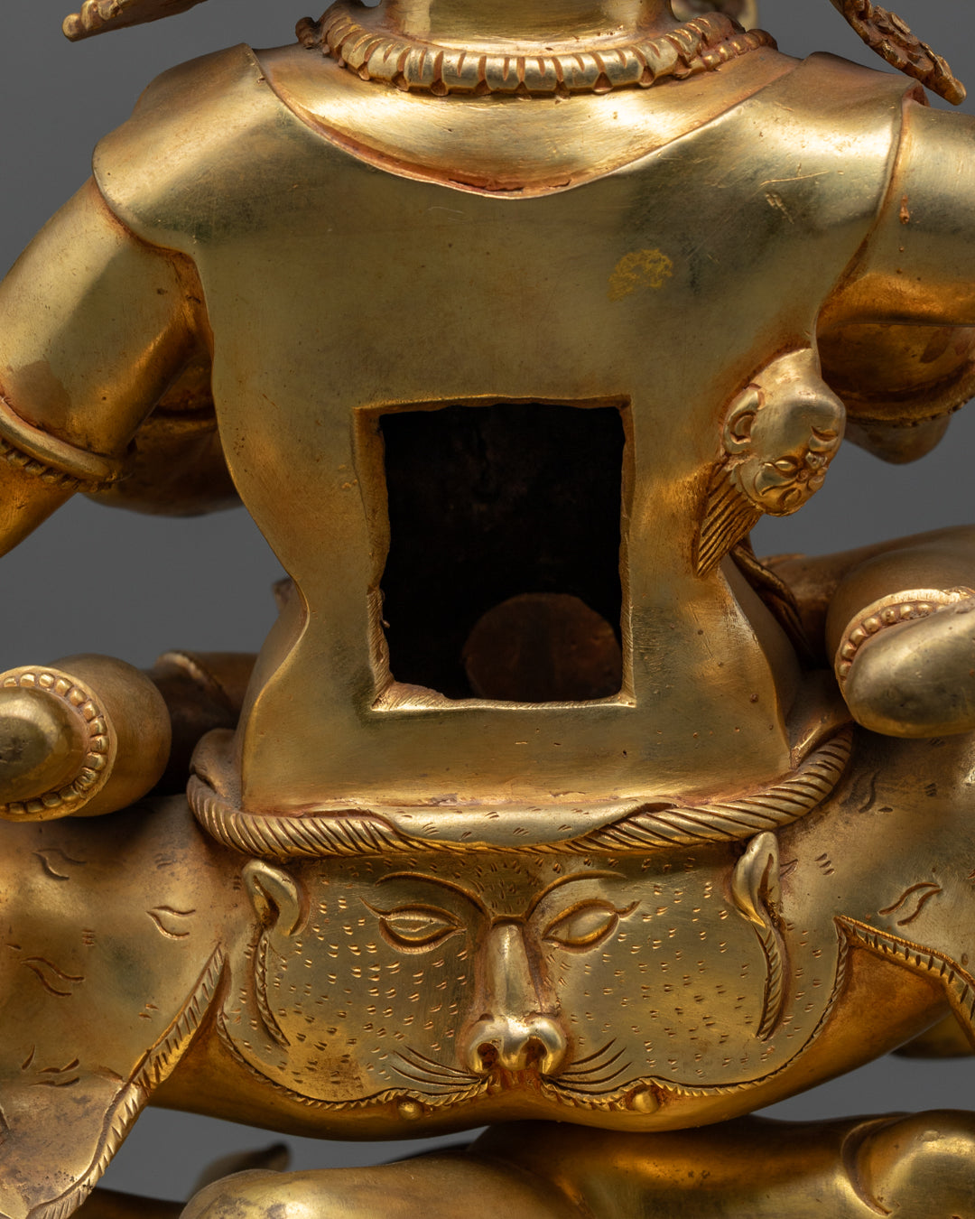 4 Armed Mahakala with consort | Powerful Guardian Deity