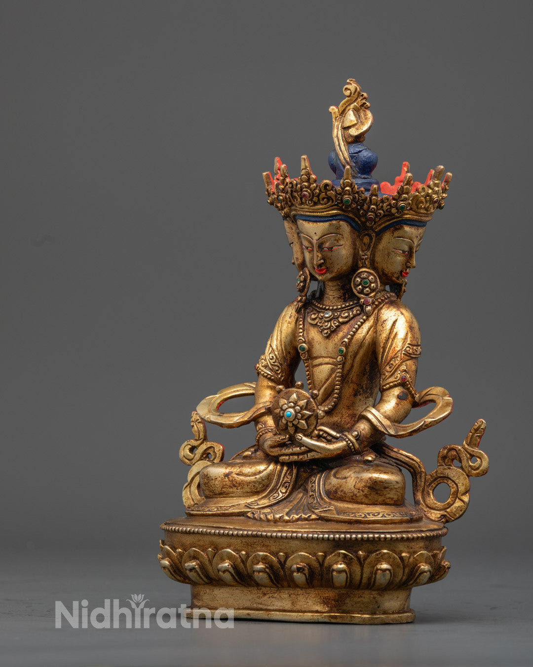 Vairocana Buddhist Statue | Handcrafted Tibetan Deity