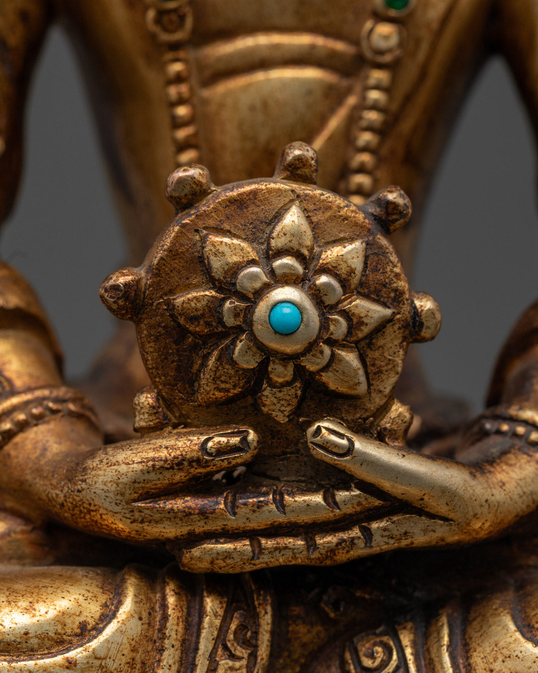 Vairocana Buddhist Statue | Handcrafted Tibetan Deity