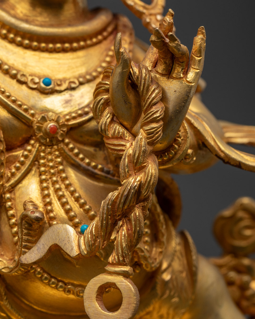 Powerful Vajrapani Statue | Traditional Buddhist Icon of Strength