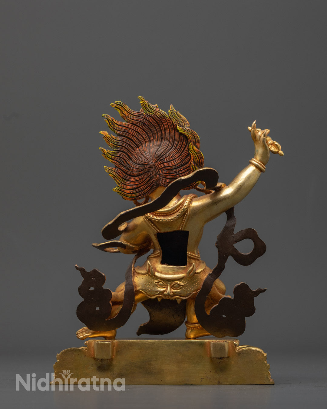 Powerful Vajrapani Statue | Traditional Buddhist Icon of Strength