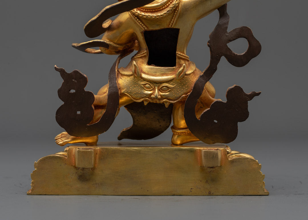 Powerful Vajrapani Statue | Traditional Buddhist Icon of Strength