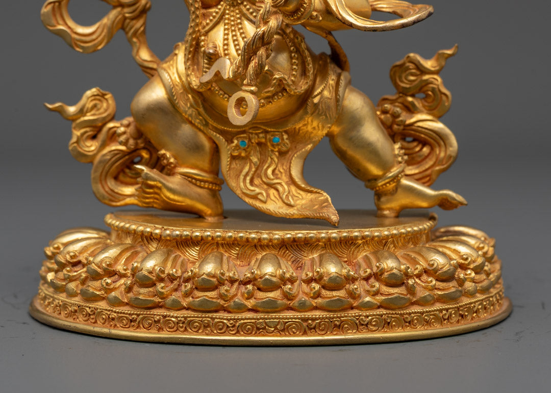 Powerful Vajrapani Statue | Traditional Buddhist Icon of Strength