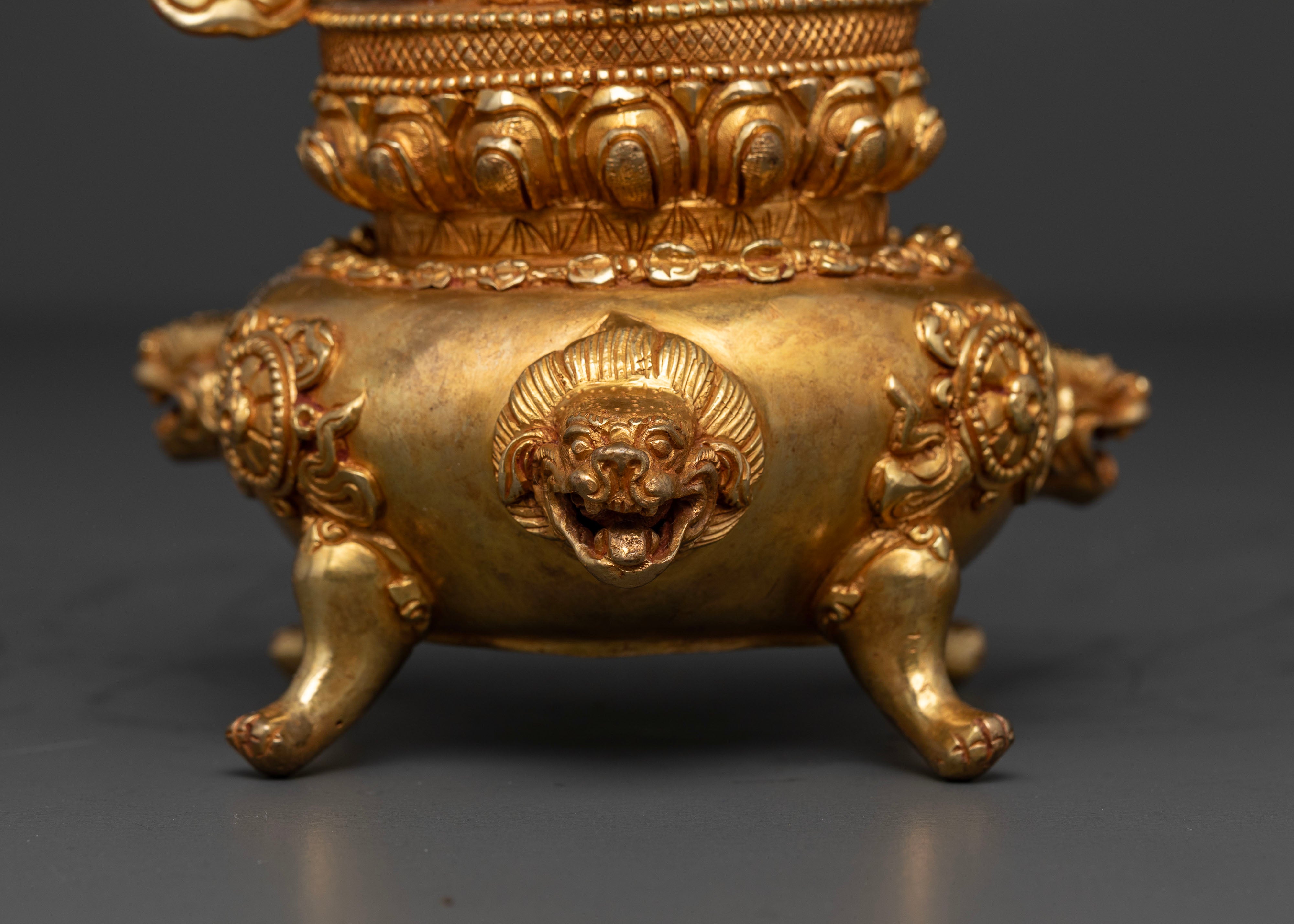 Wrathful Vajradhaka Sculpture: Symbol of Purification & Enlightenment
