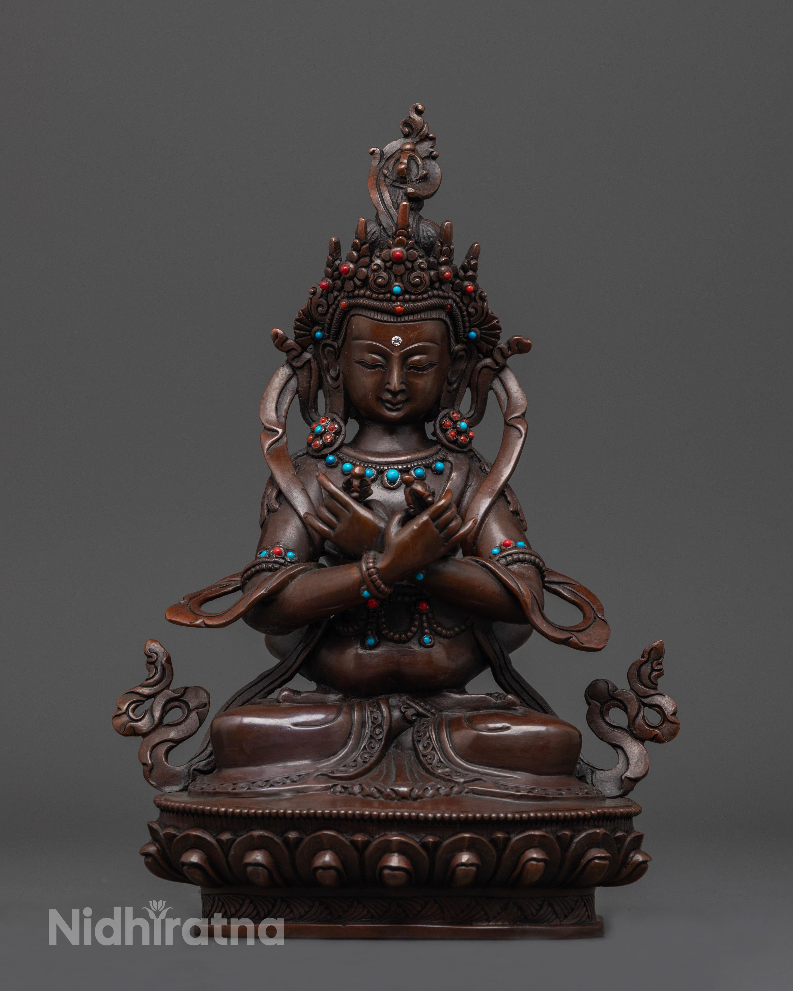Vajradhara Statue | The Buddha of Tantra and Highest Teachings