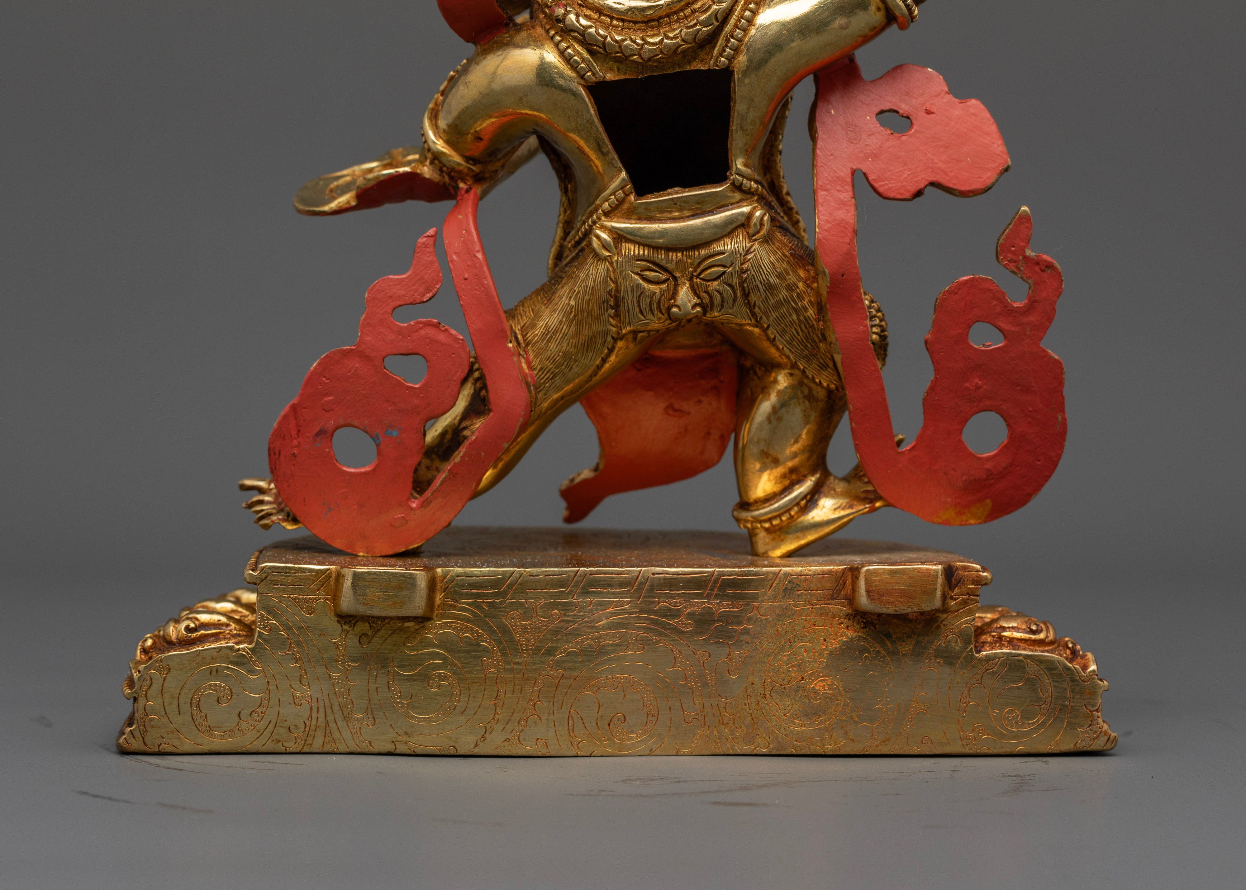 Sacred Handmade Vajrapani Statue: Ideal for Empowering Your Space