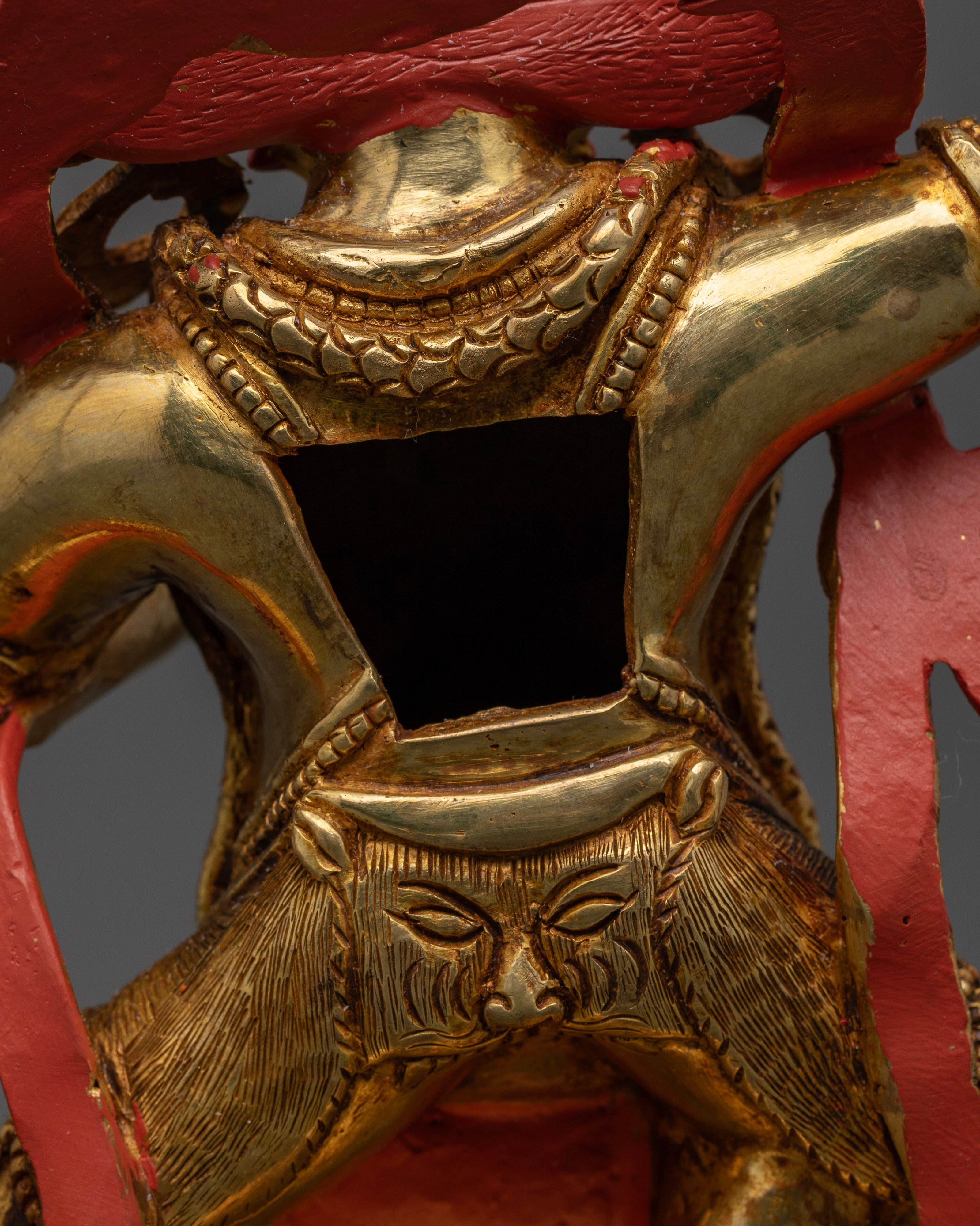 Sacred Handmade Vajrapani Statue: Ideal for Empowering Your Space