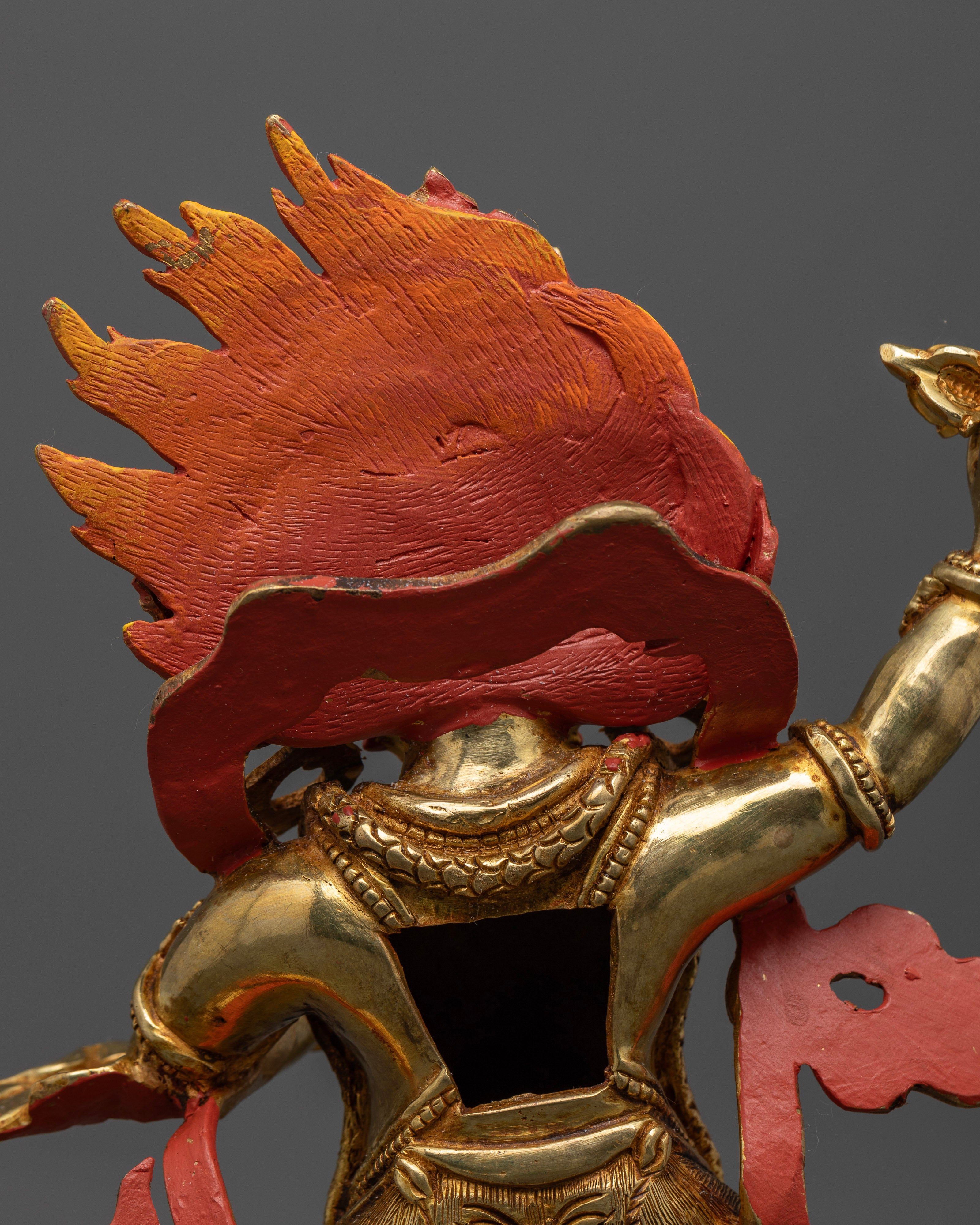 Sacred Handmade Vajrapani Statue: Ideal for Empowering Your Space