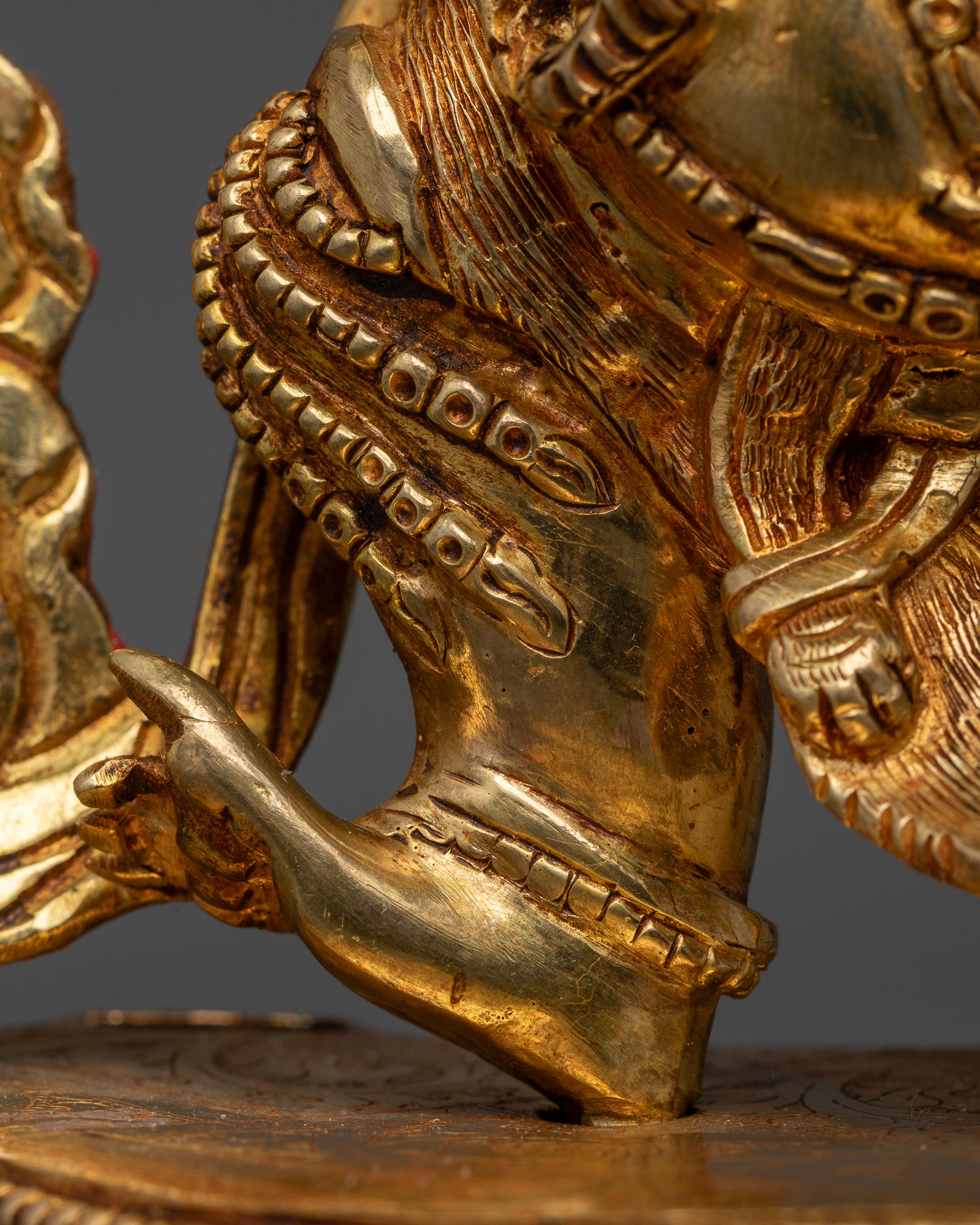 Sacred Handmade Vajrapani Statue: Ideal for Empowering Your Space