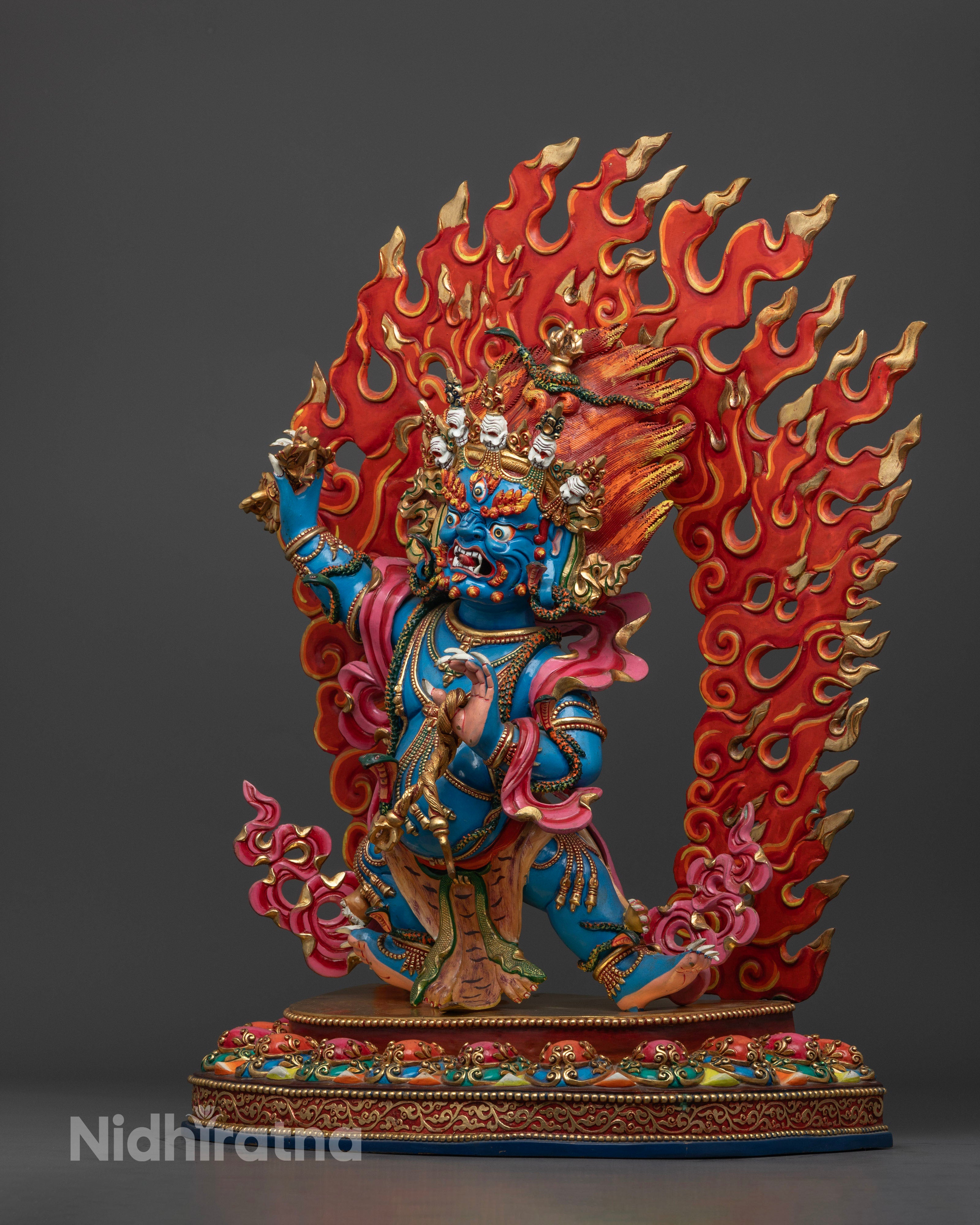 Vajrapani Chana Dorje Statue for Spiritual Growth