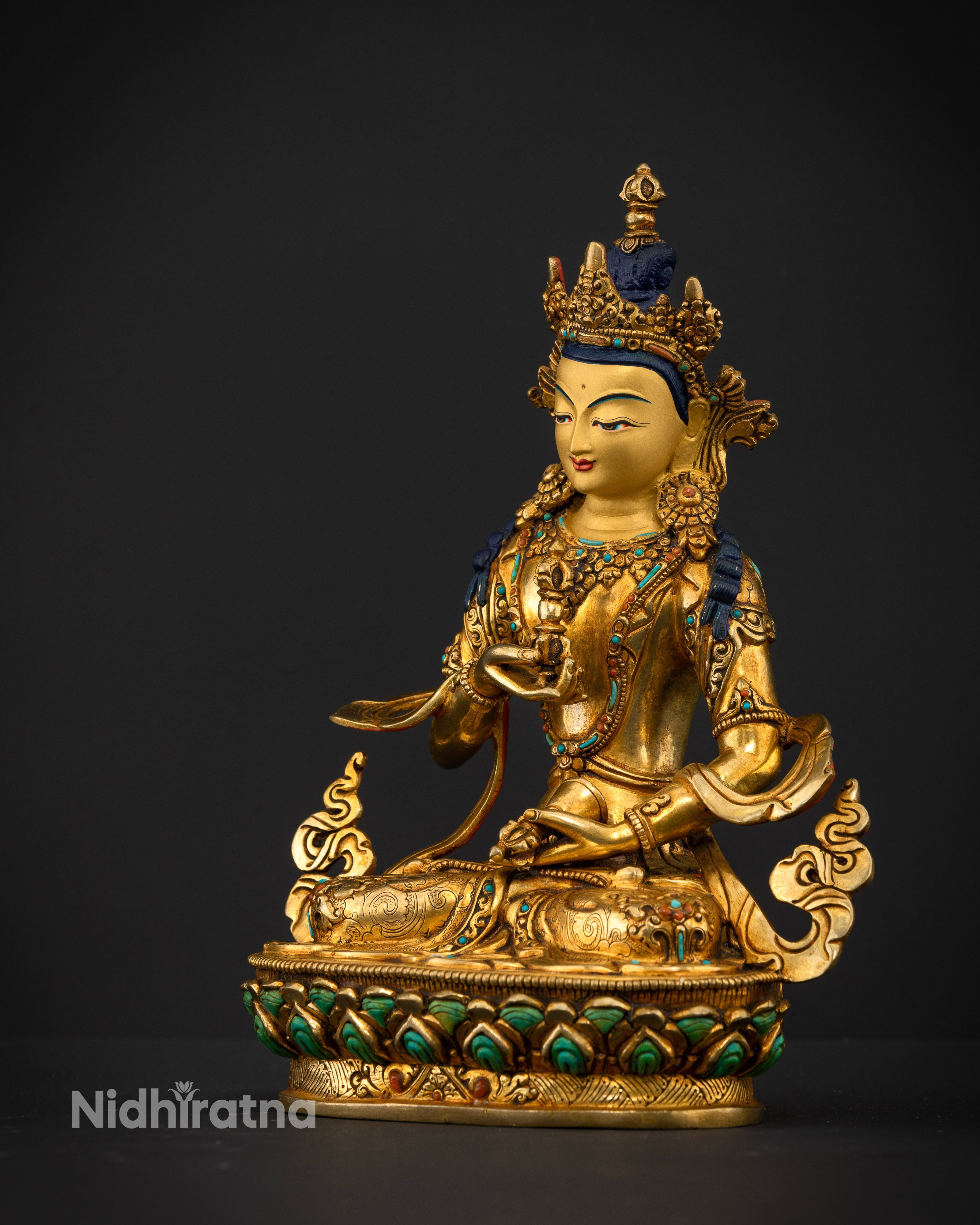 The Gold-Gilded Vajrasattva: Symbol of Transcendent Purity