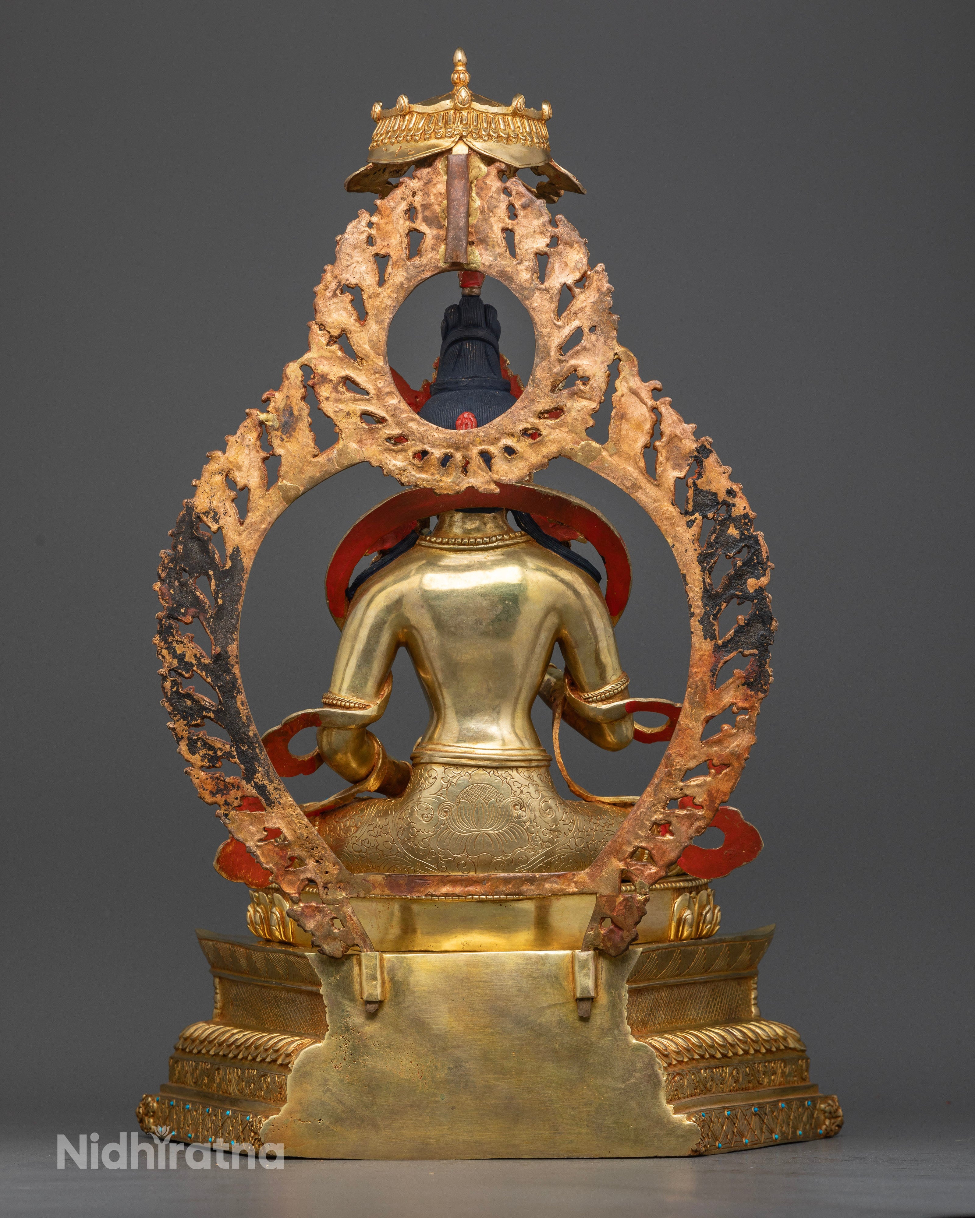 Vajrasattva in a Throne: Exquisite Symbol of Purification