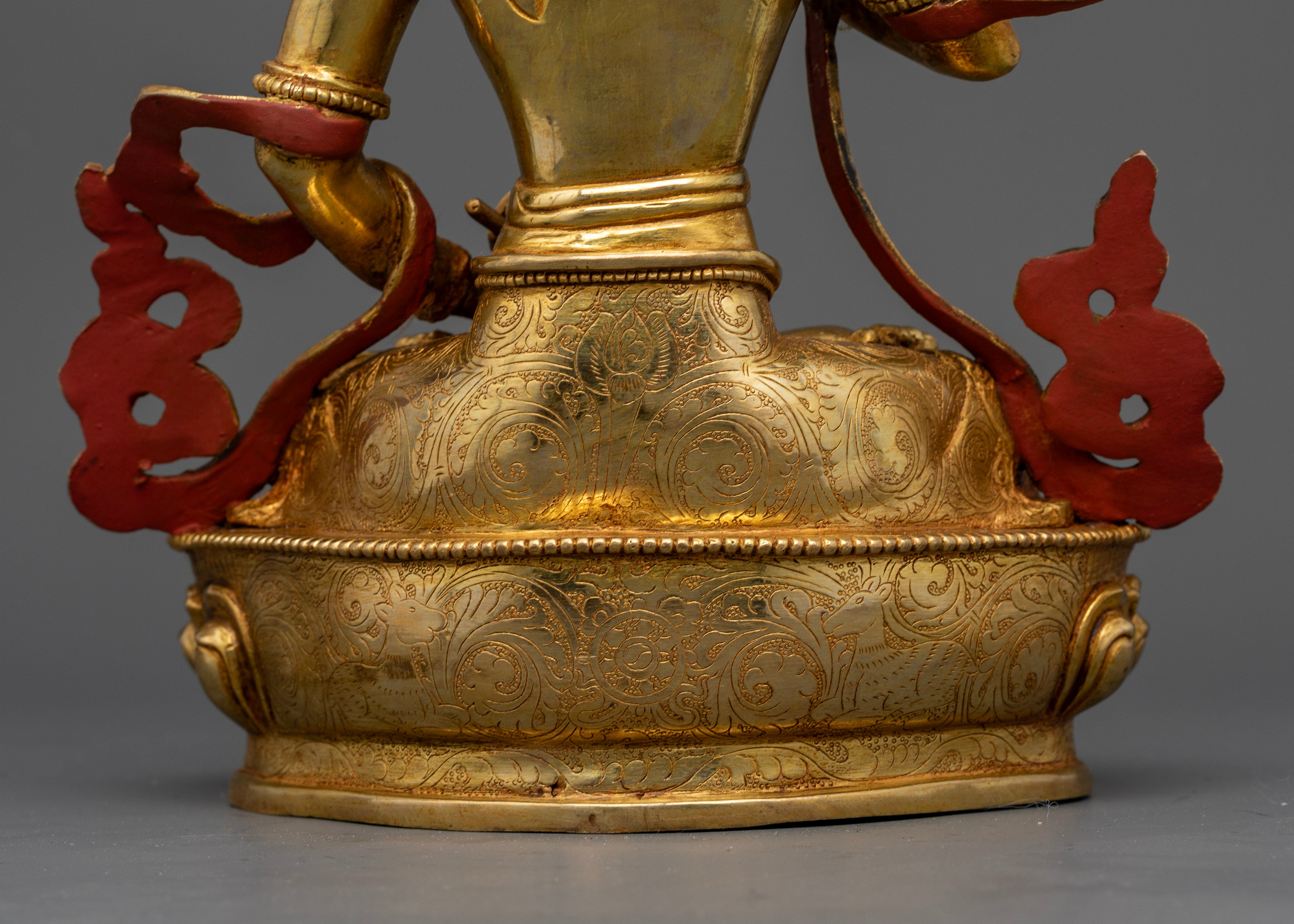 Handcrafted Vajrasattva Sculpture - Symbol of Spiritual Cleansing and Transformation