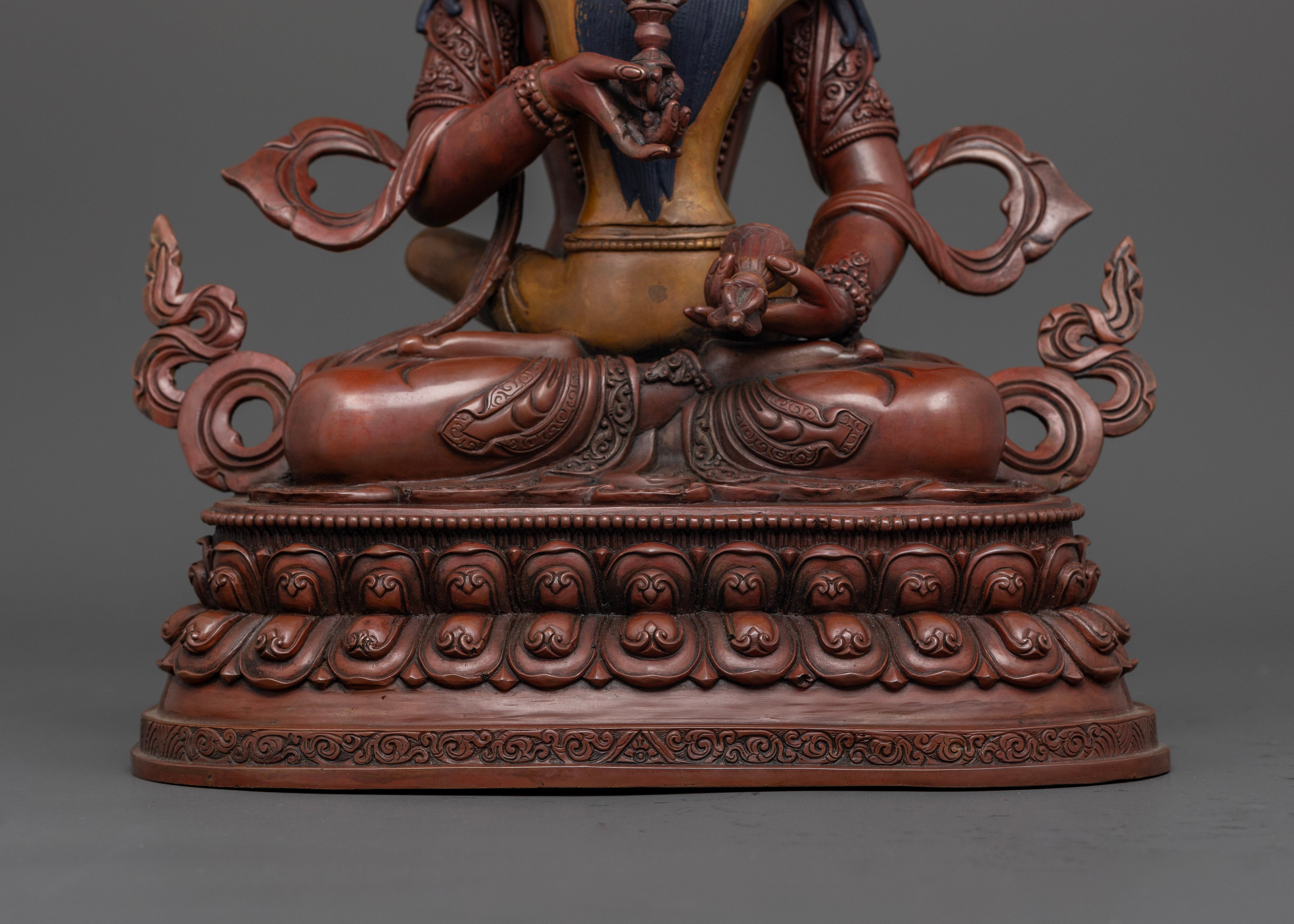 Purification and Unity with a Vajrasattva and Consort Statue