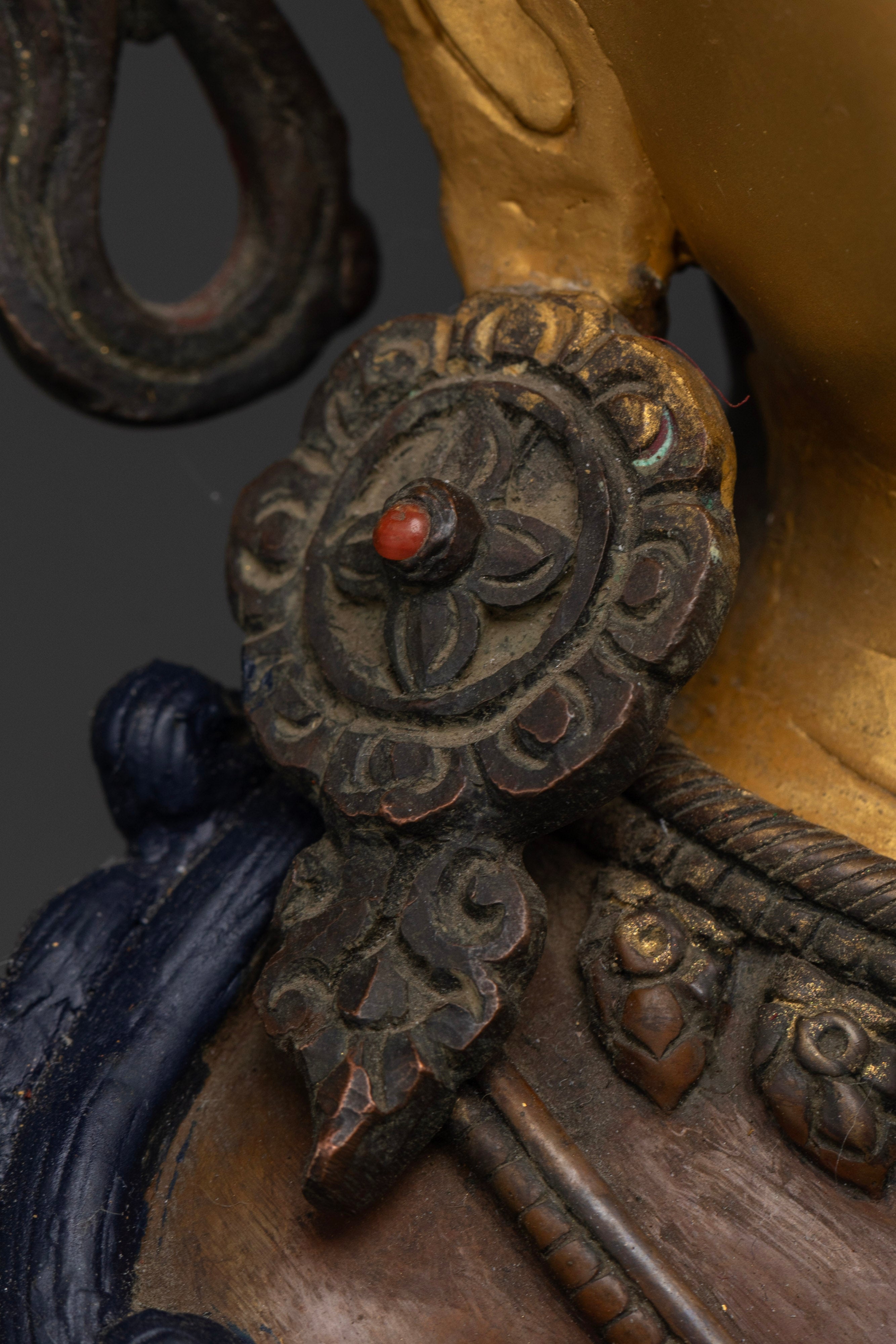 Tibetan Vajrasattva Statue: Purifier of the Mind and Spirit