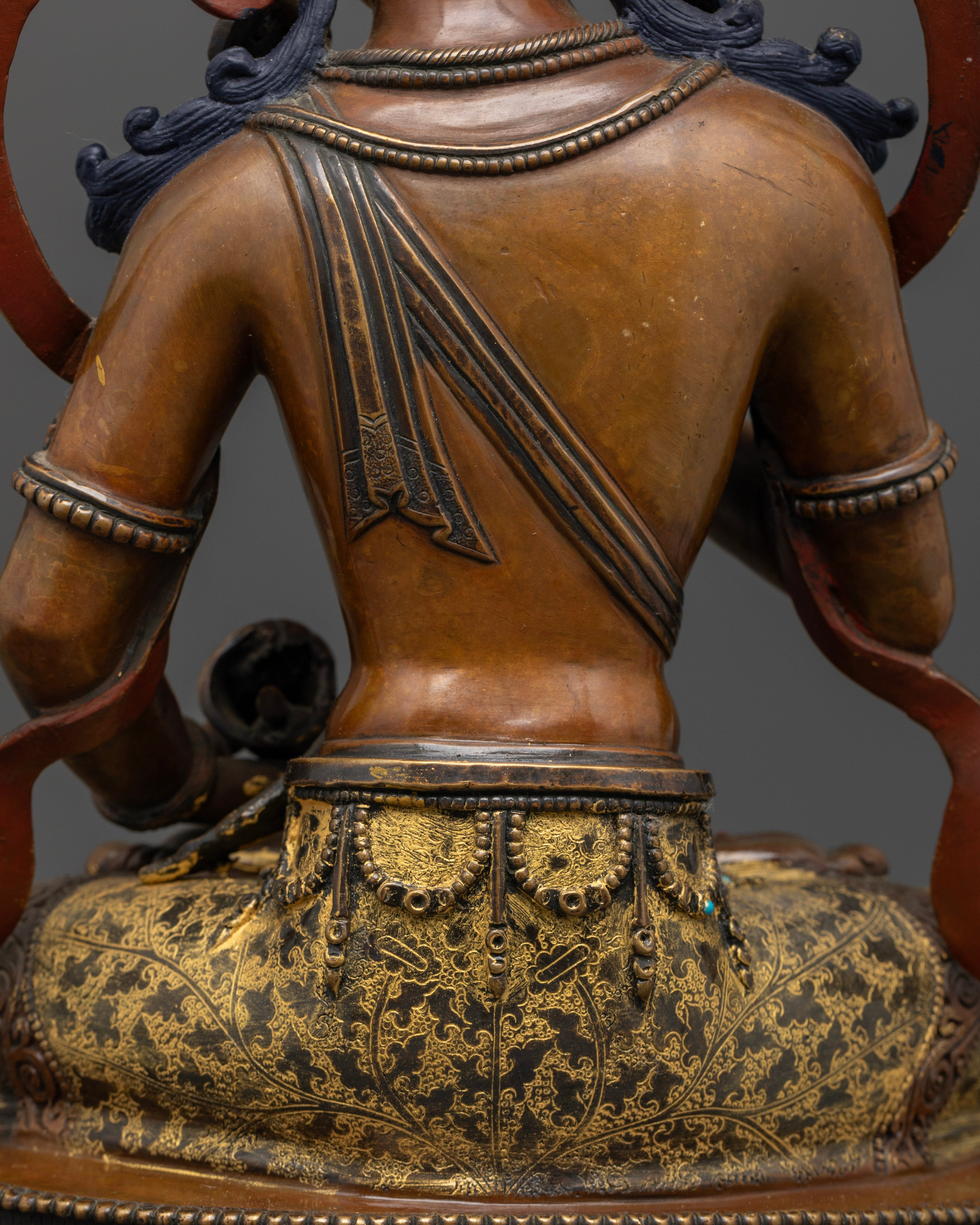 Tibetan Vajrasattva Statue: Purifier of the Mind and Spirit