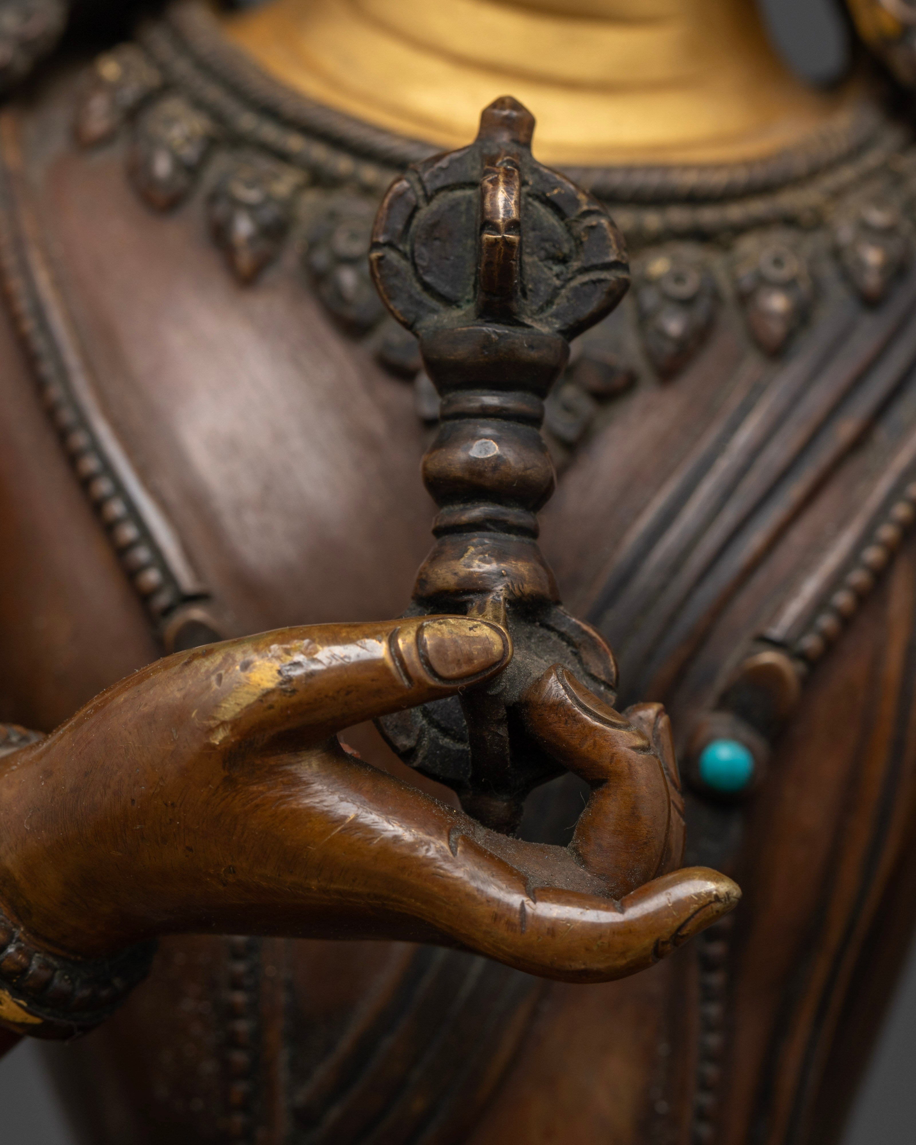 Tibetan Vajrasattva Statue: Purifier of the Mind and Spirit