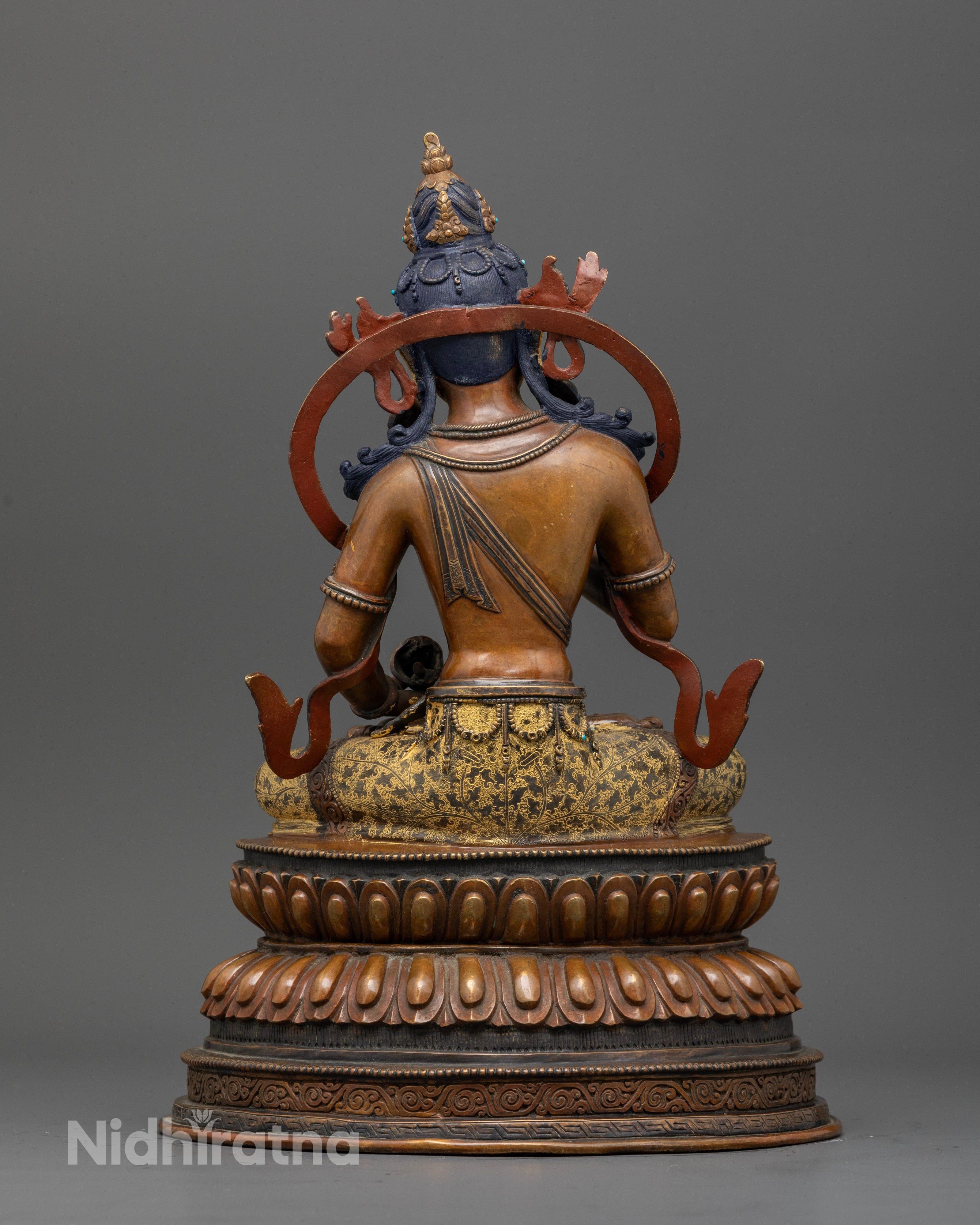 Tibetan Vajrasattva Statue: Purifier of the Mind and Spirit