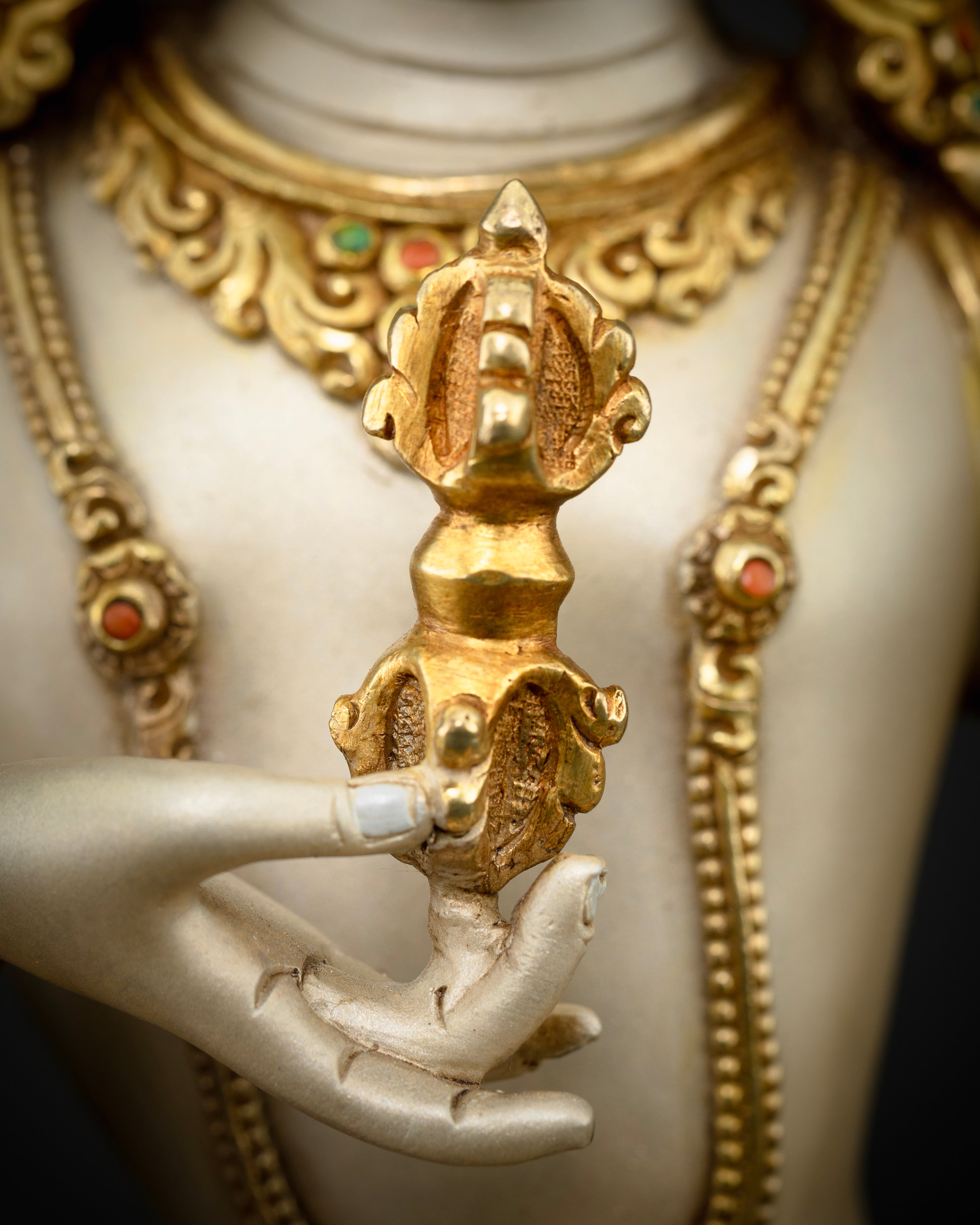 Vajrasattva’s Silver Radiance: A Symbol of Inner Cleansing