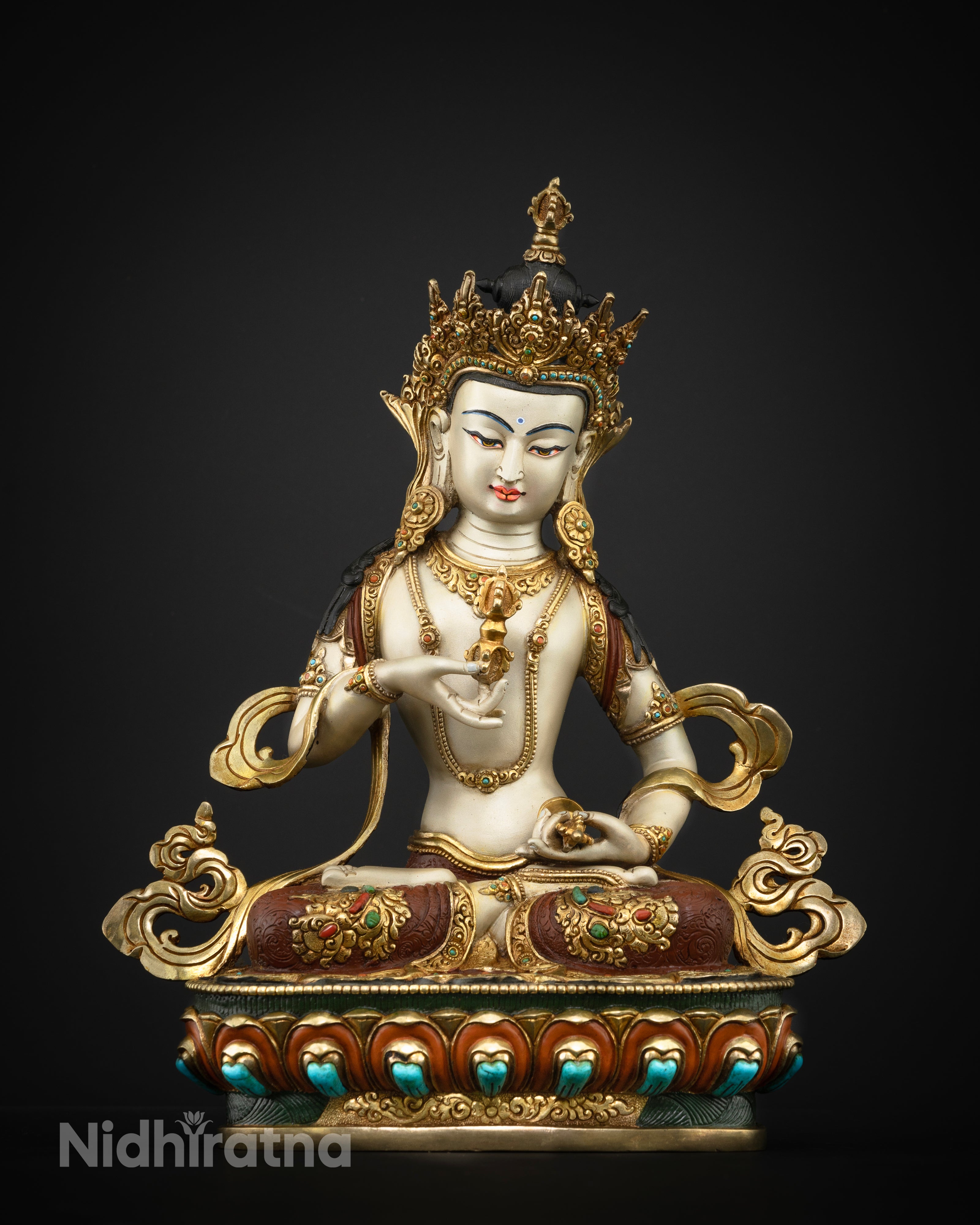 Vajrasattva’s Silver Radiance: A Symbol of Inner Cleansing