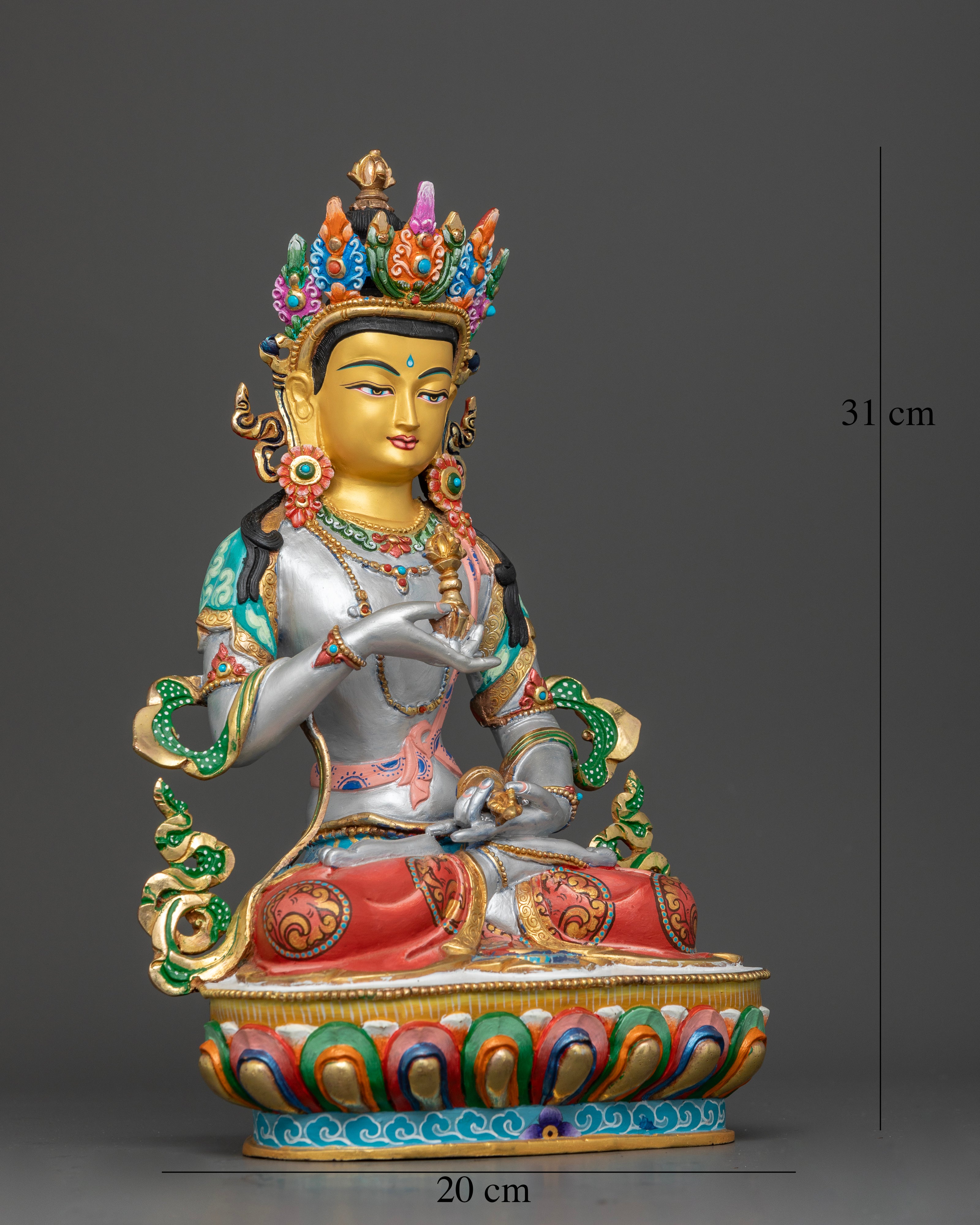 Vajrasattva: The Silver Purifier of Negative Karma