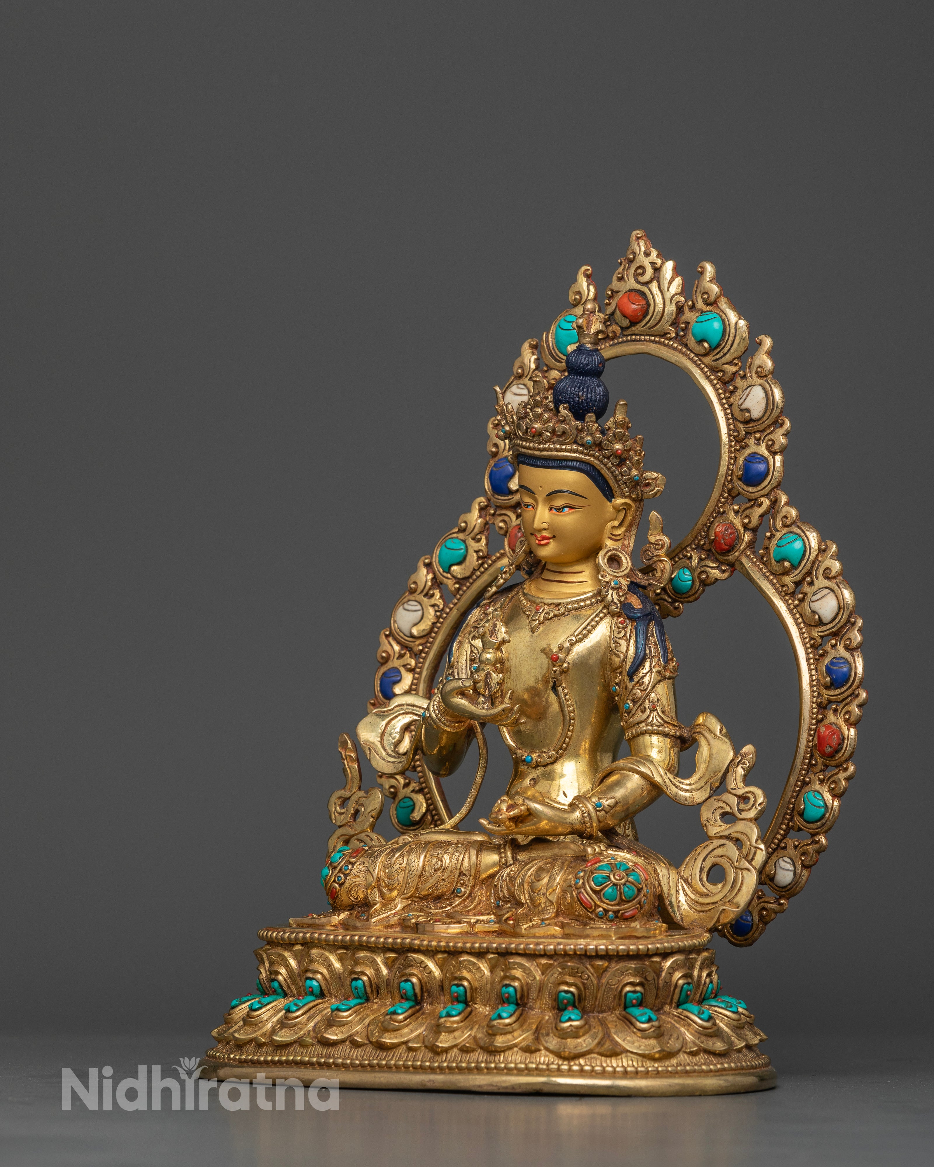 Cleansing Radiance: Vajrasattva with Jeweled Aura