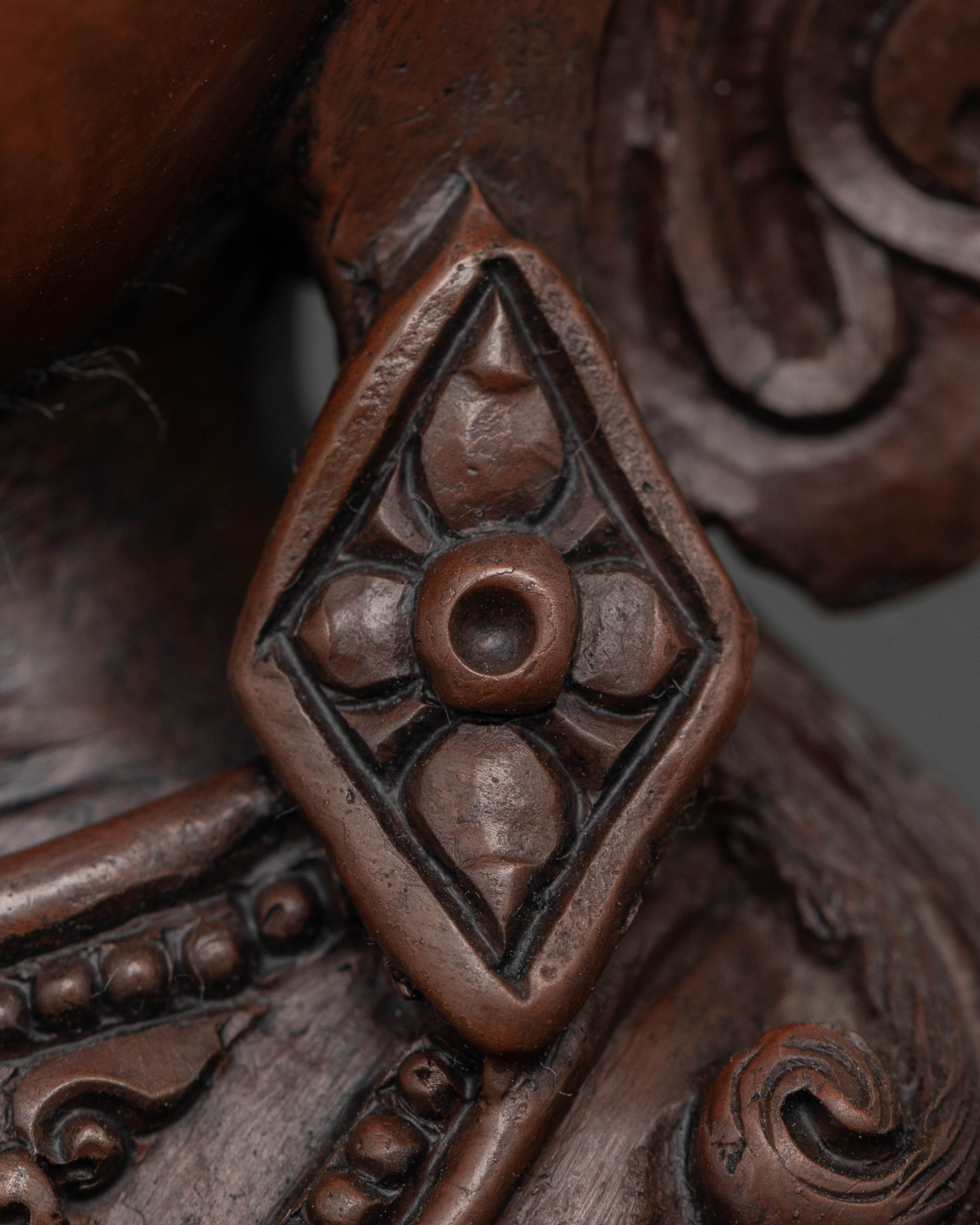 9.66 Inch Dorje Sempa Statue for Tibetan Spirituality