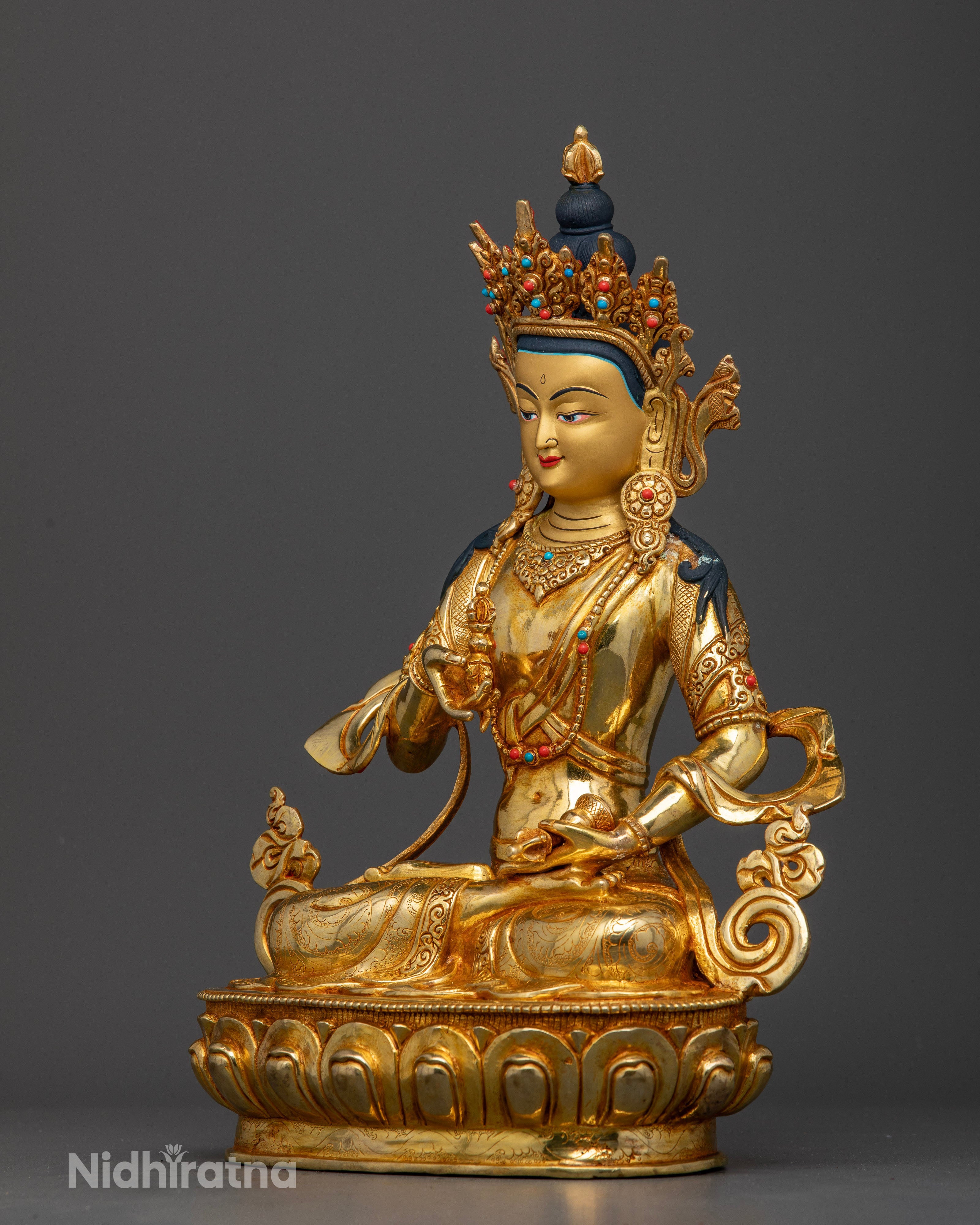 Vajrasattva Statue: The Radiant Embodiment of Purification and Transformation