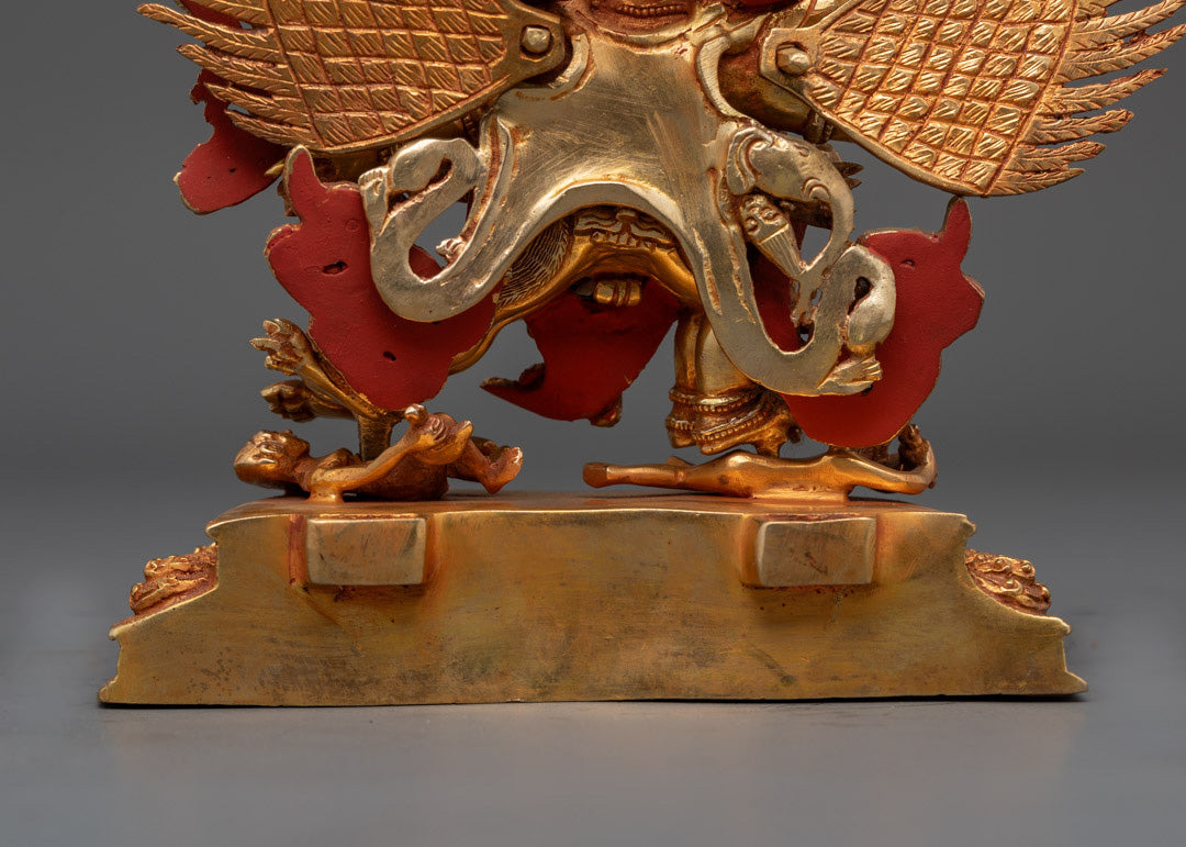 Handcrafted Vajrakilaya Sculpture | Tibetan Buddhist Deity