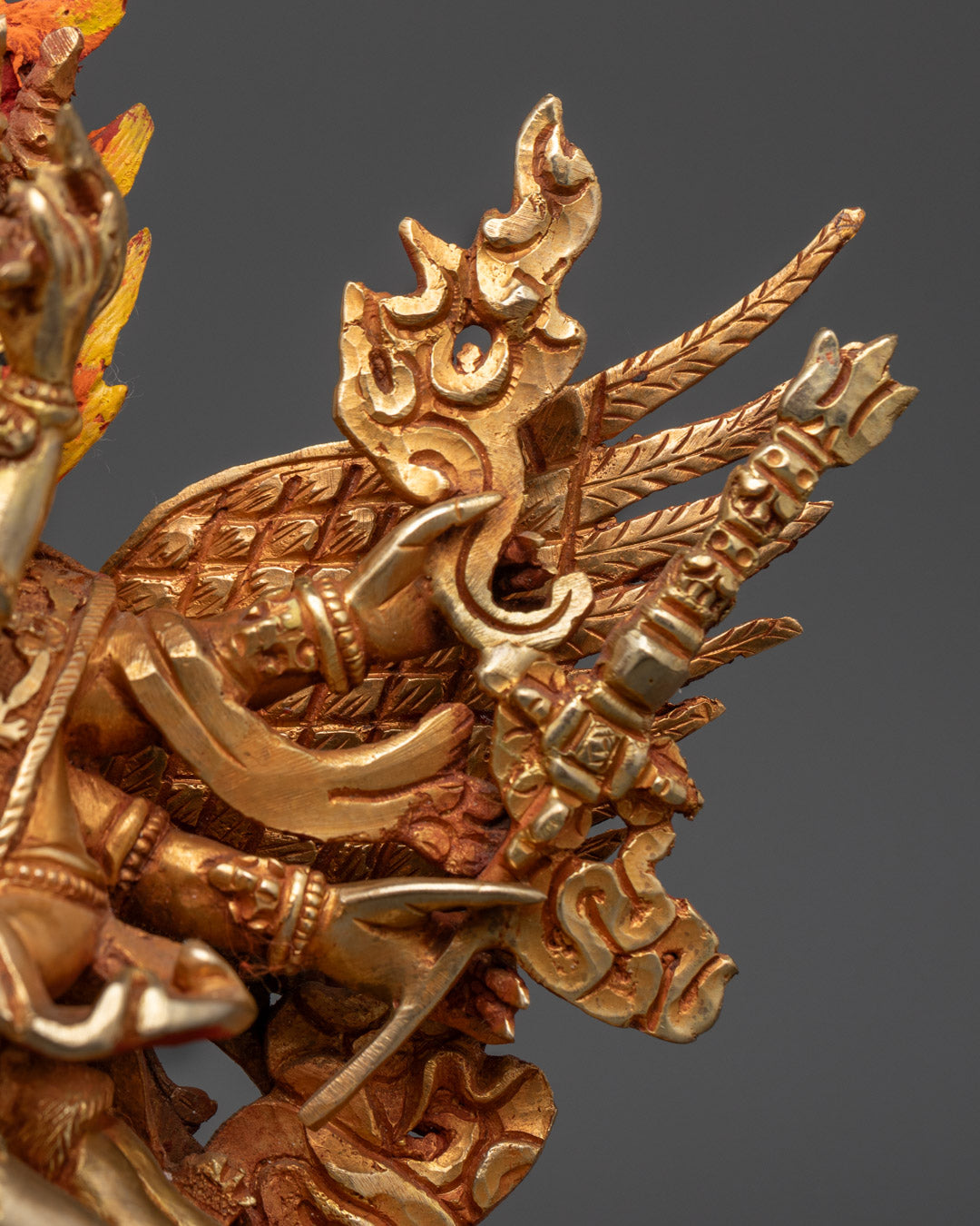 Handcrafted Vajrakilaya Sculpture | Tibetan Buddhist Deity
