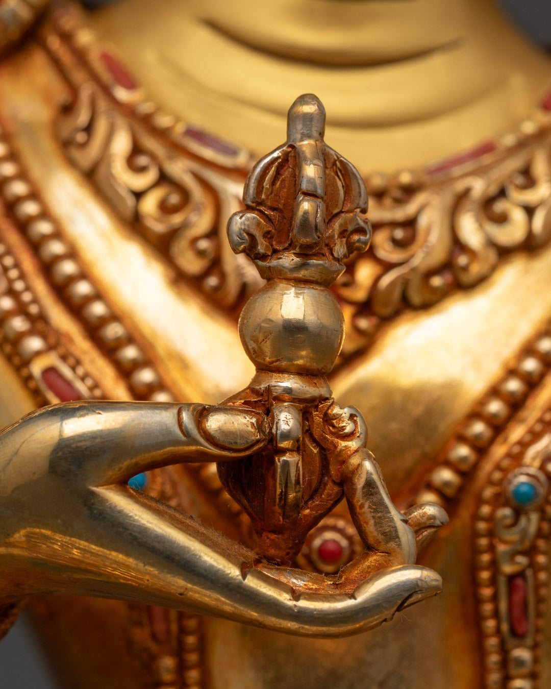 Sacred Vajrasattva Statue – Handmade Buddhist Deity Sculpture