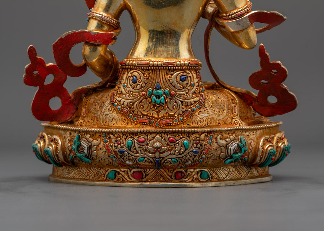 Sacred Vajrasattva Statue – Handmade Buddhist Deity Sculpture