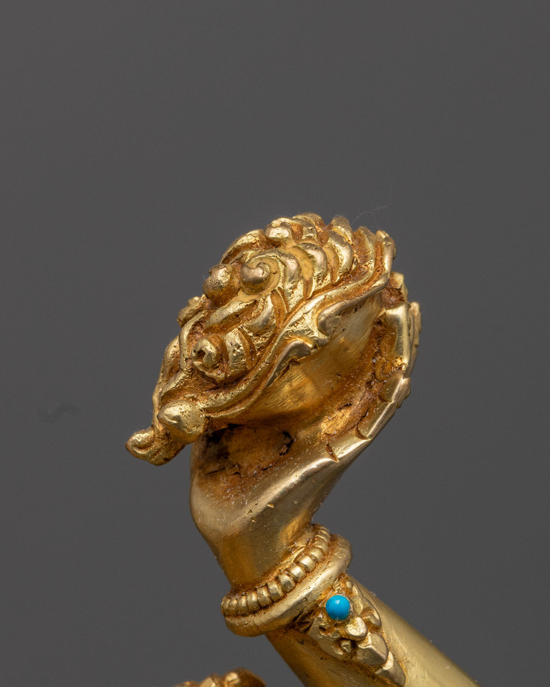 Handcrafted Vajrayogini Statue in 24k Gold Gilded Copper