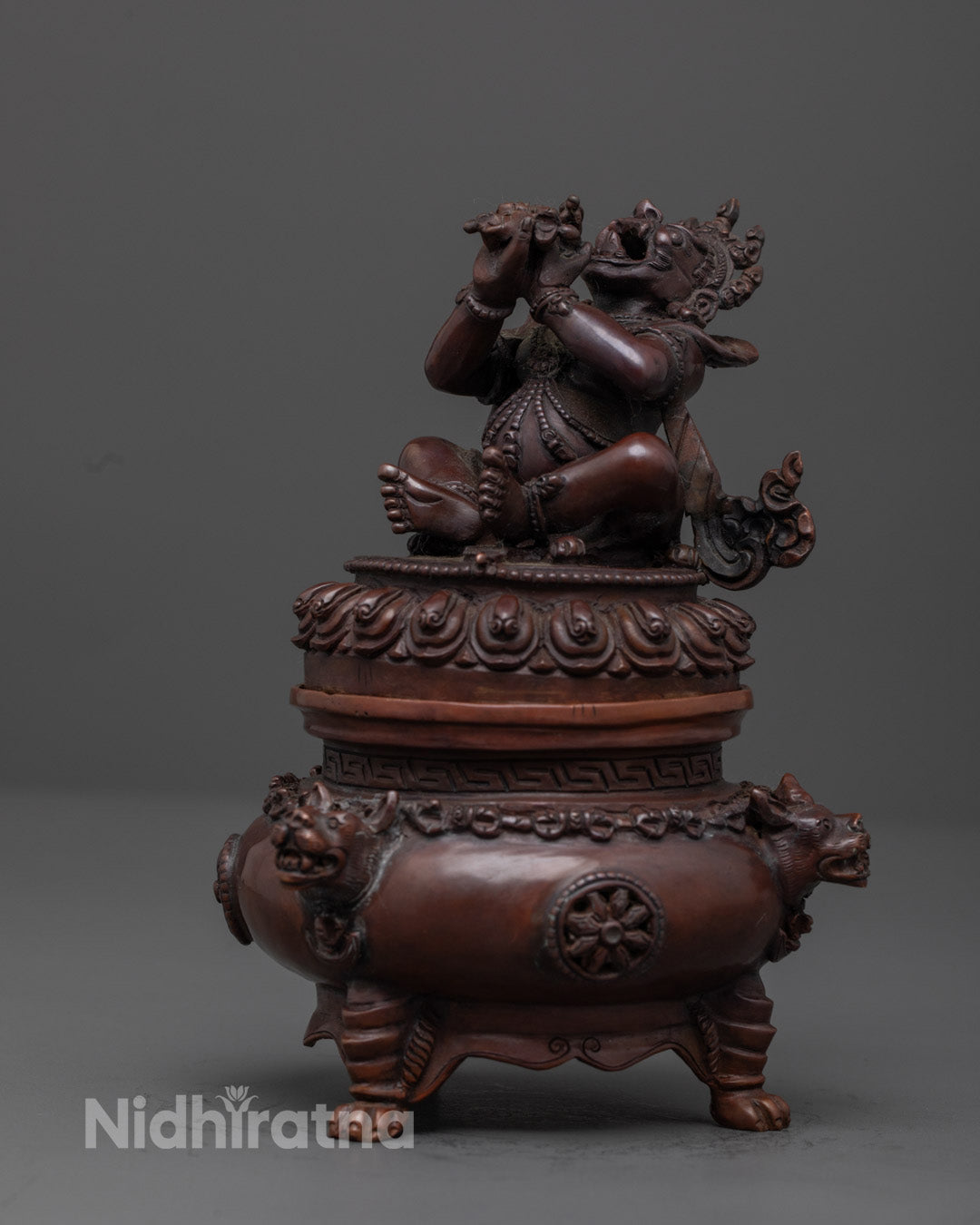 Dorje Kandro Statue | Tibetan Hand-Carved Goddess Sculpture