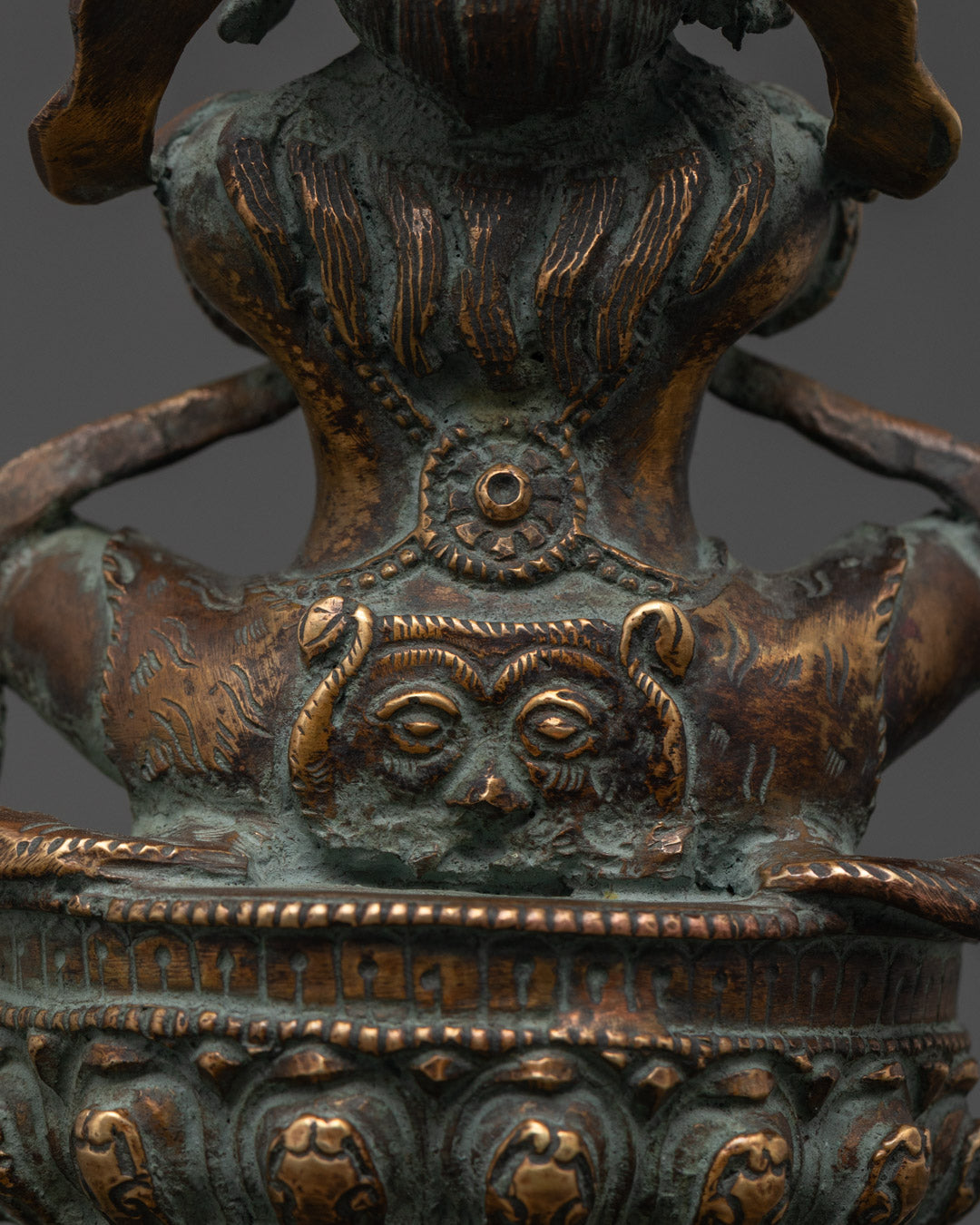 Sacred Vajradhaka Statue | Traditional Himalayan Artwork