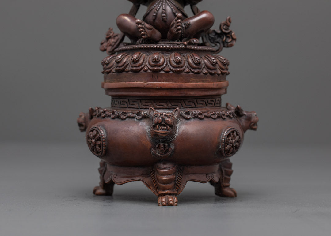 Dorje Kandro Statue | Tibetan Hand-Carved Goddess Sculpture