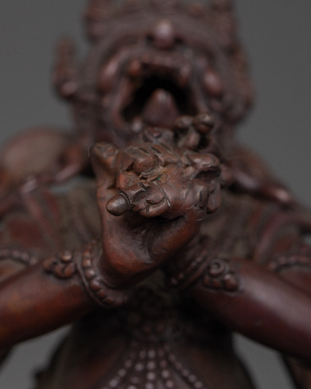 Dorje Kandro Statue | Tibetan Hand-Carved Goddess Sculpture
