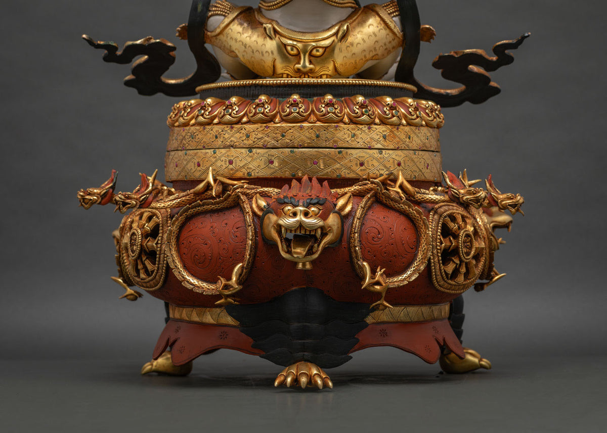Colorful Vajradhaka (Dorje Khadro) Statue | The Destroyer of Negativity