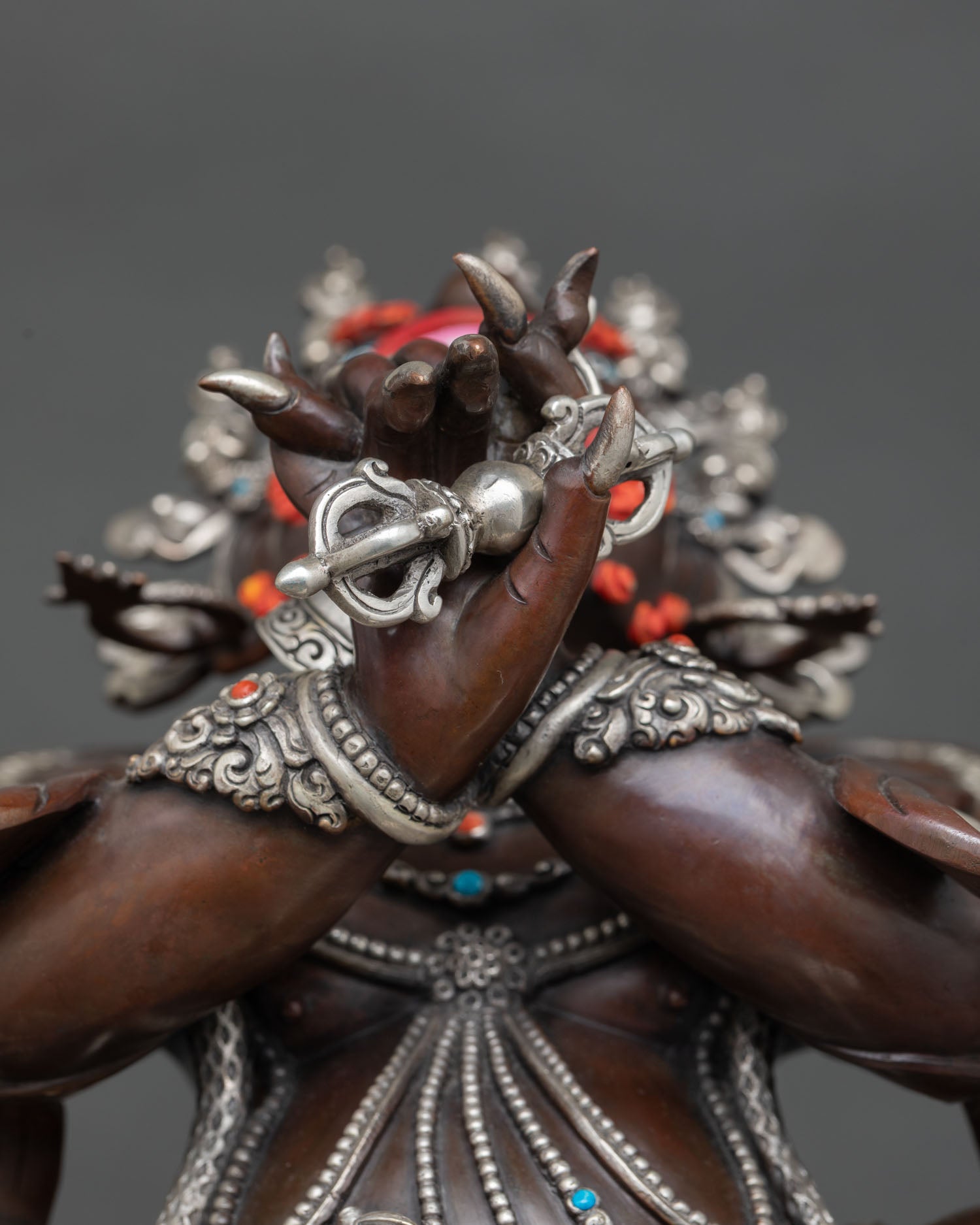 Vajradhaka Statue | Traditional Nepalese Spiritual Art