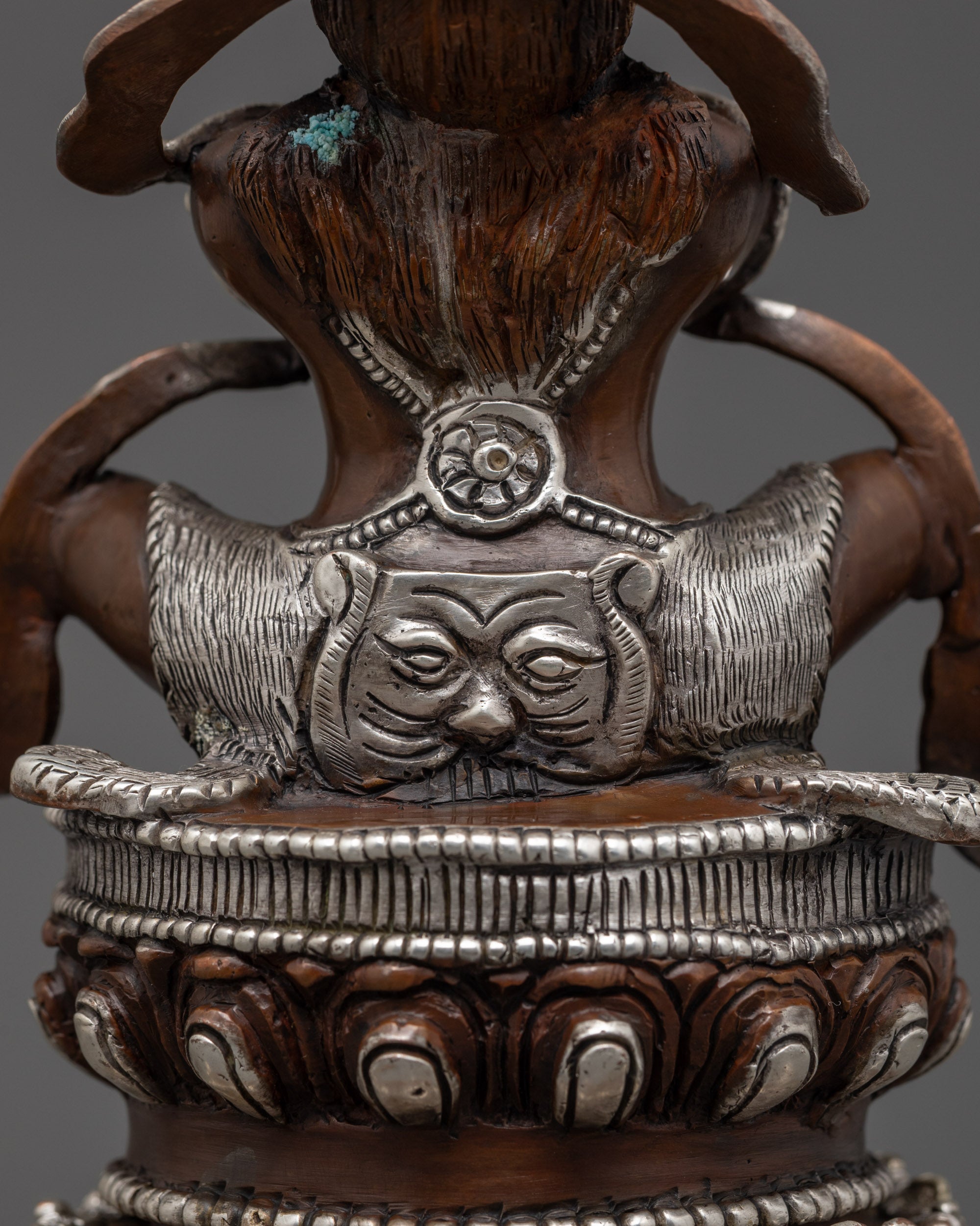 Handcrafted Buddhist Vajradhaka Statue | Oxidized Made