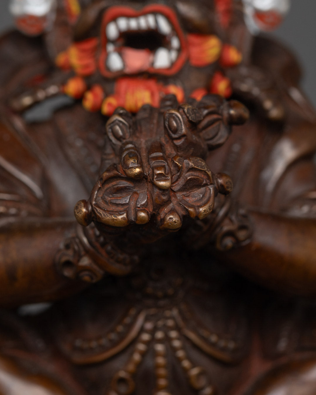 Handcrafted Vajradhaka Statue | Fierce Protector of Inner Purification