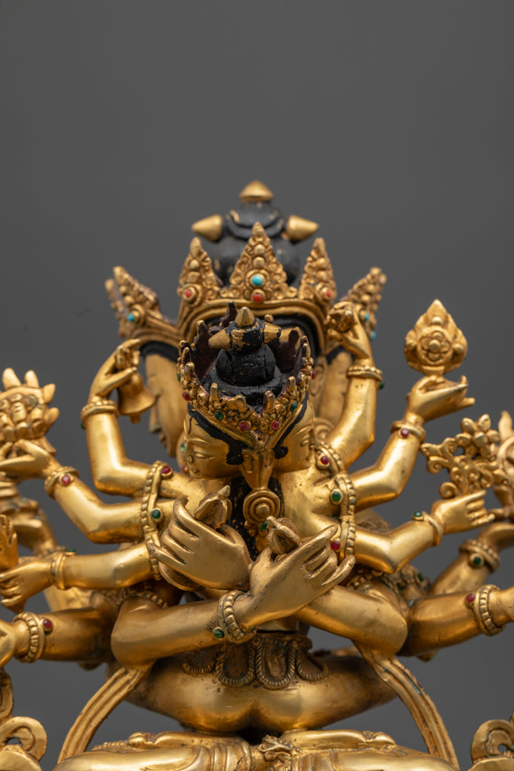 Guhyasamaja Statue for Vajrayana Devotees