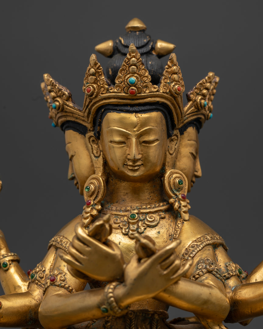 Guhyasamaja Statue for Vajrayana Devotees
