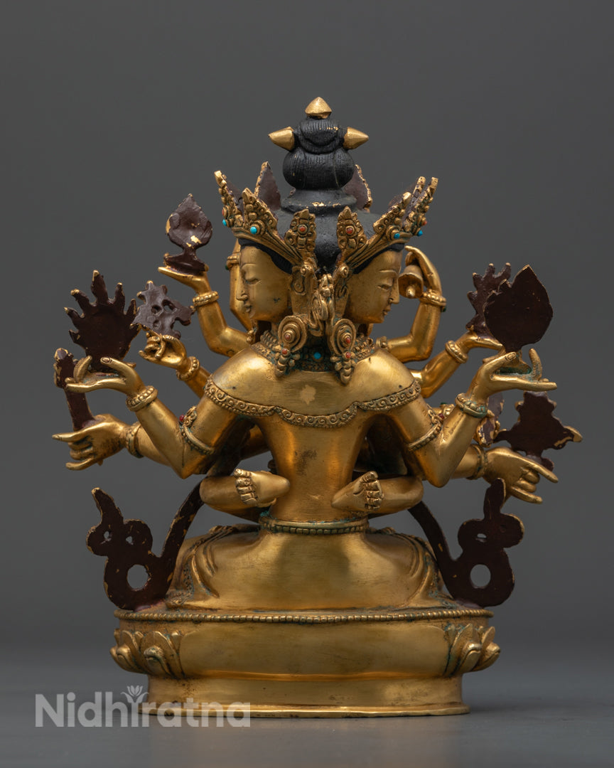 Guhyasamaja Statue for Vajrayana Devotees