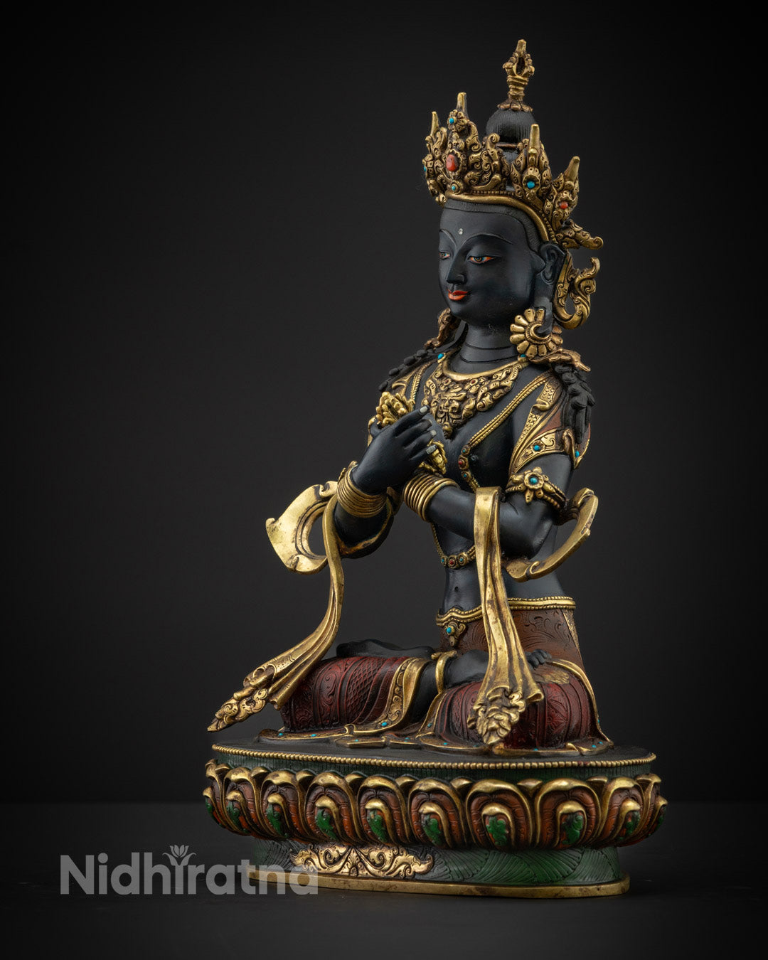 Vajradhara Statue | Himalayan Buddhist Master of Tantra