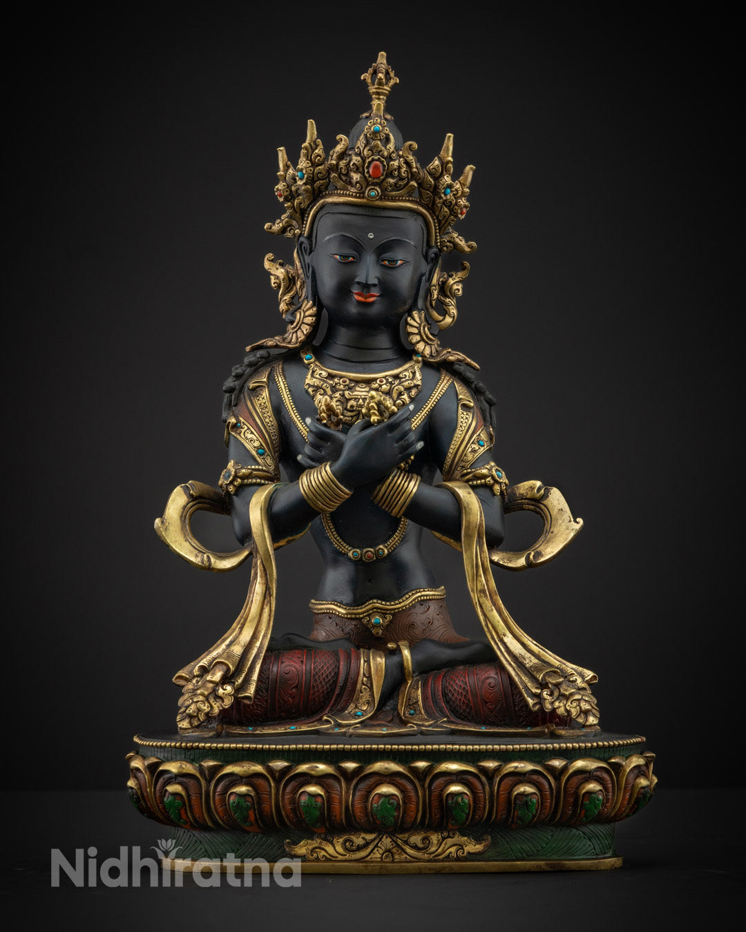 Vajradhara Statue | Himalayan Buddhist Master of Tantra