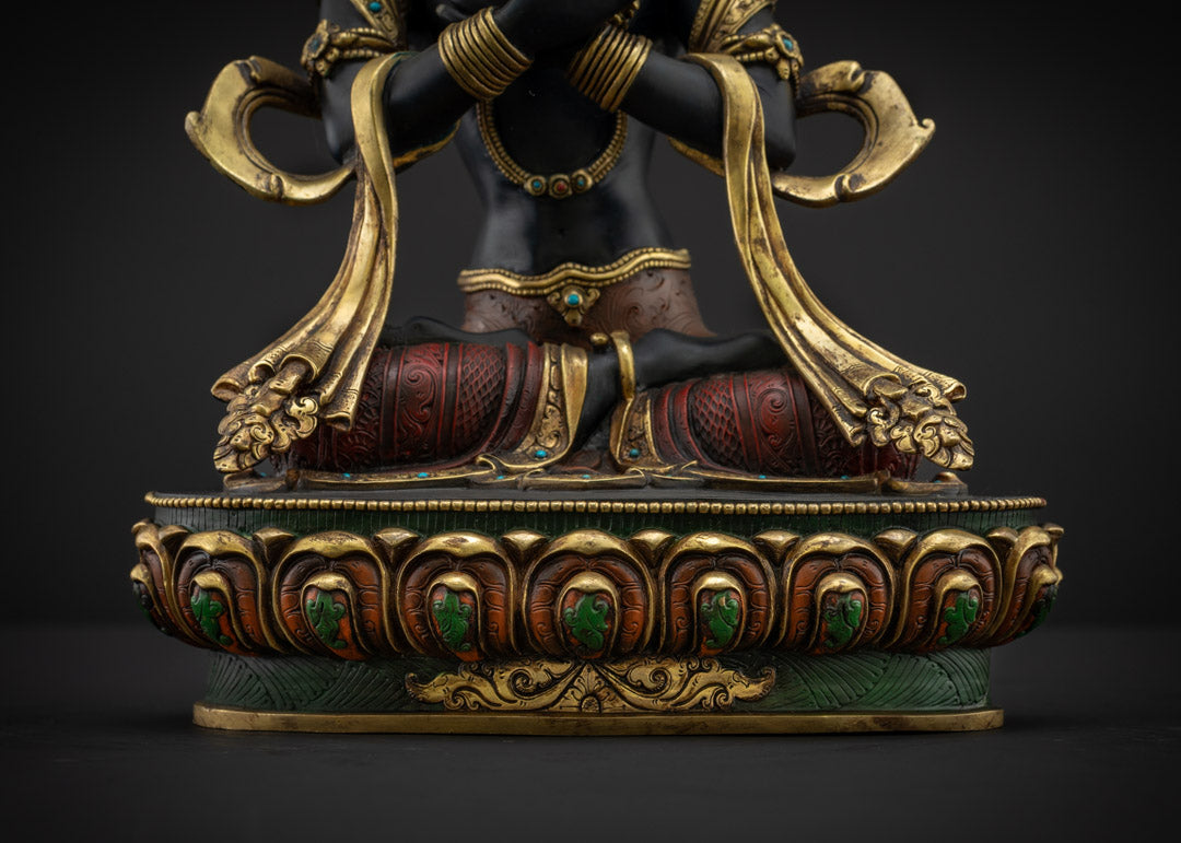 Vajradhara Statue | Himalayan Buddhist Master of Tantra