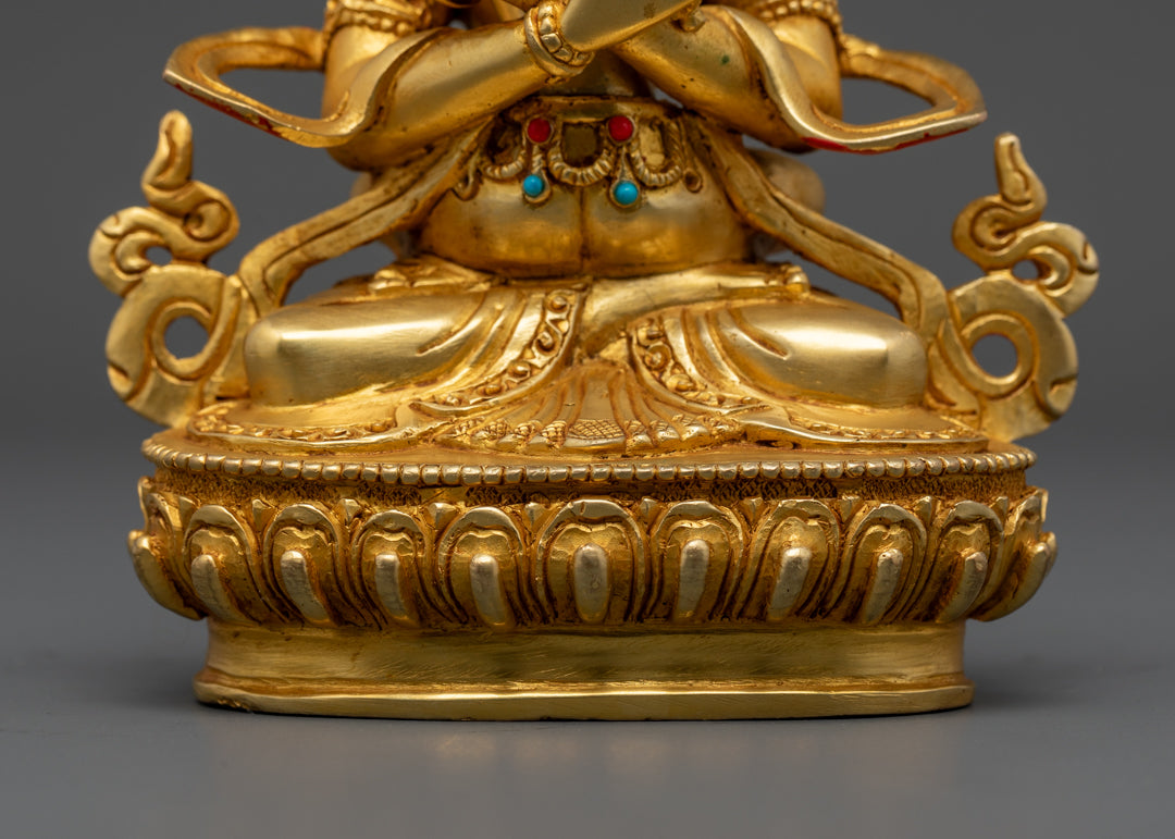 Vajradhara with Consort Statue | Exquisite Tantric Buddhist Sculpture