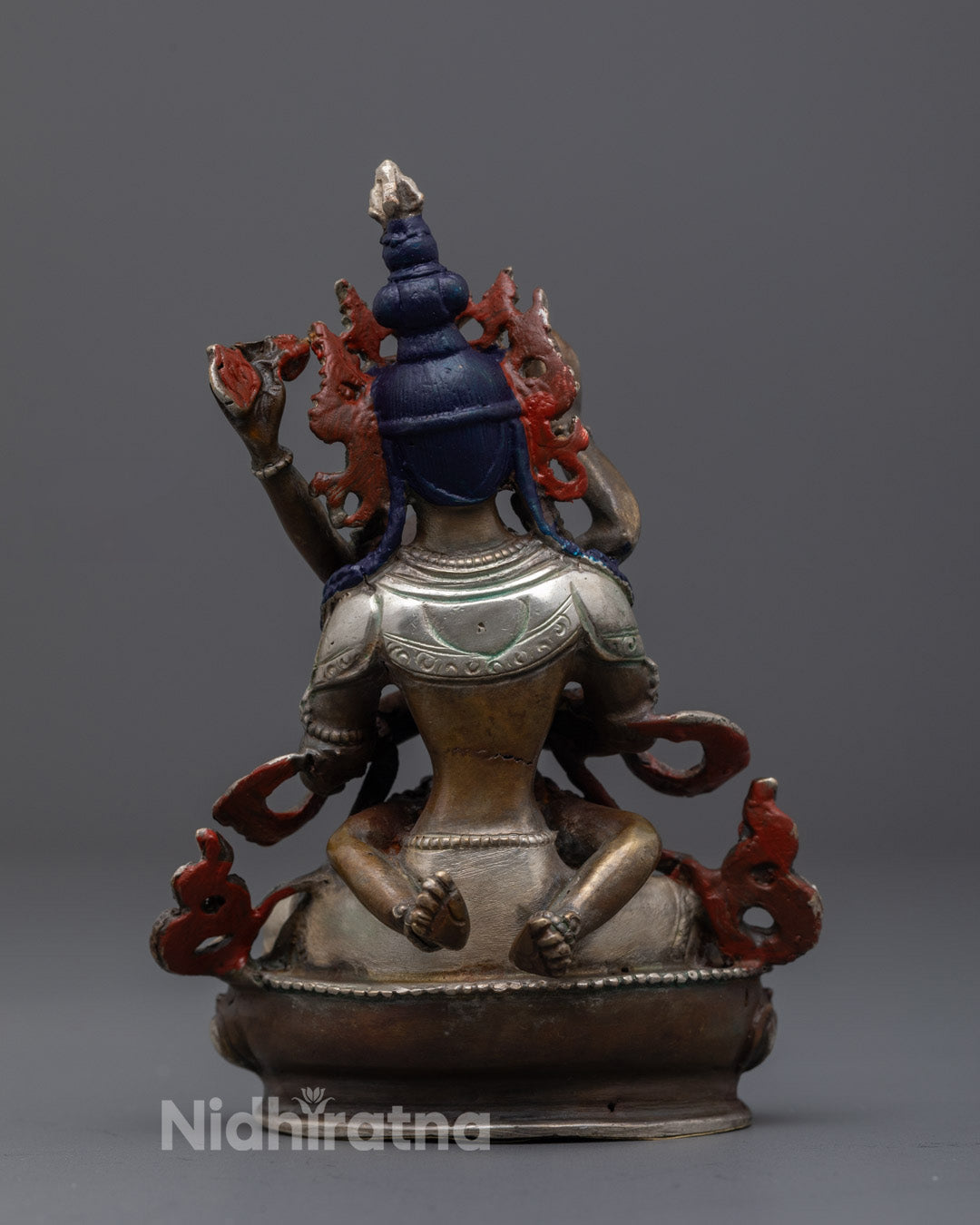 Machine-Made Vajradhara with Consort Statue for Sale