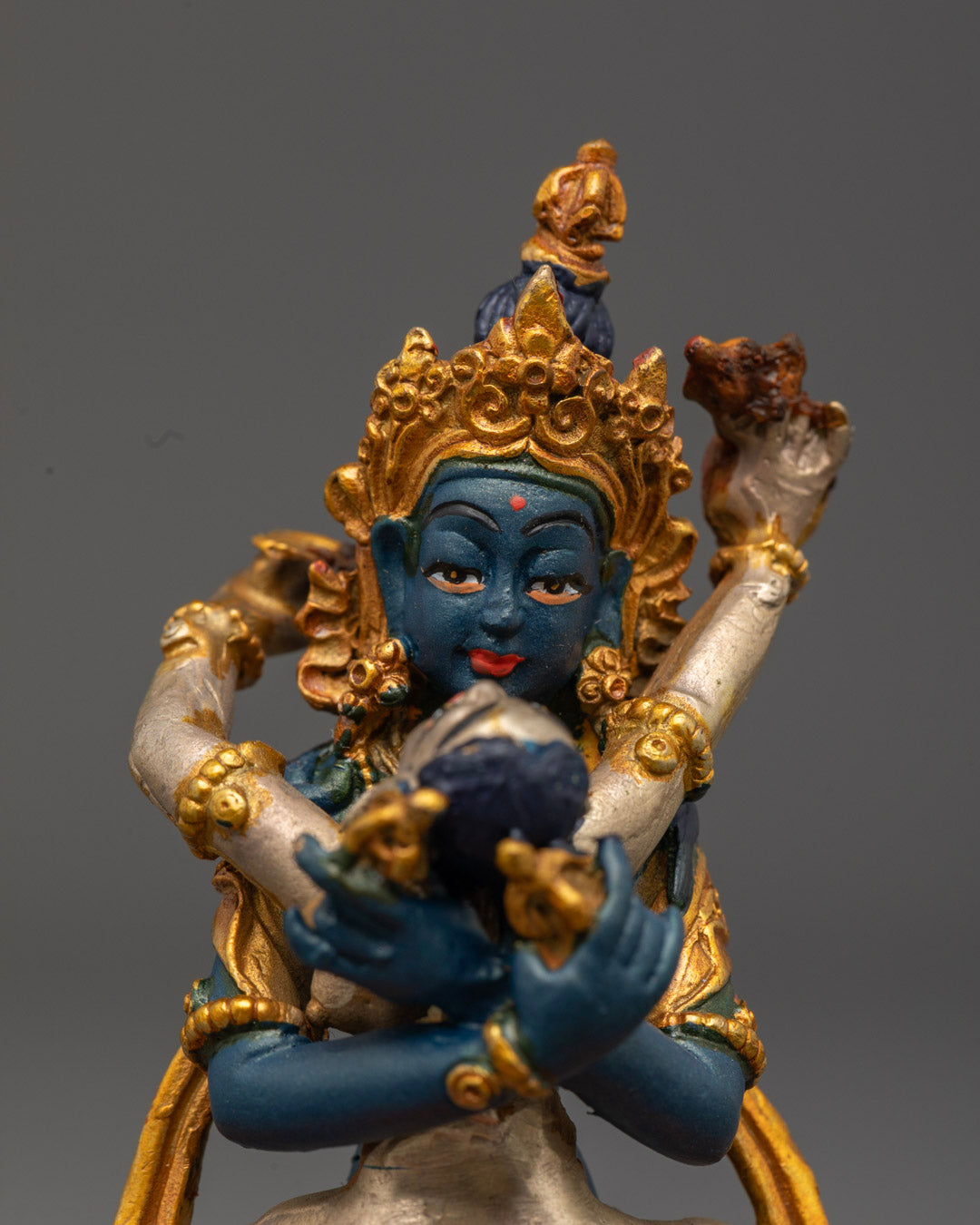 Machine-Made Vajradhara with Consort Statue